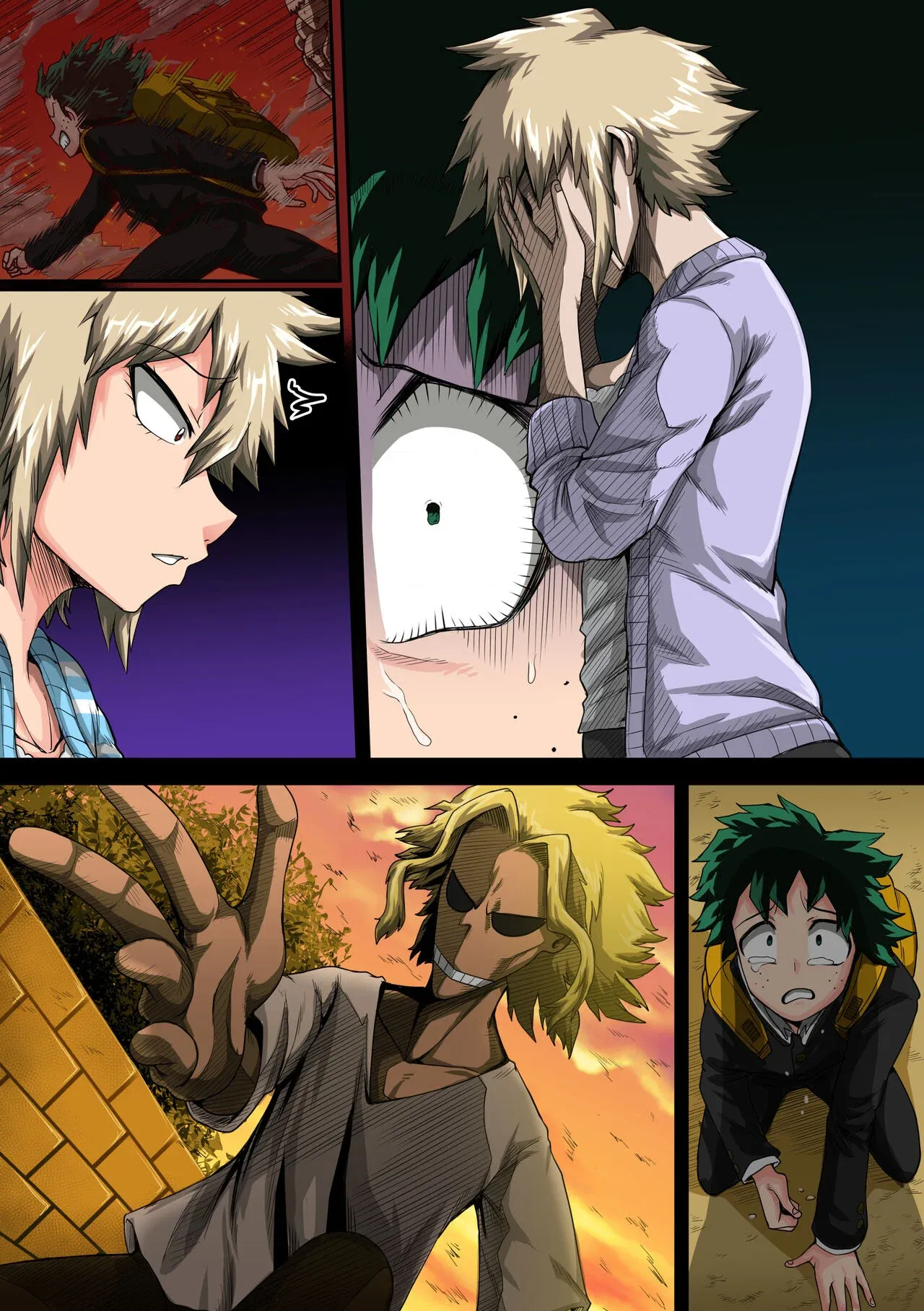 My Harem Academia (Boku No Hero Academia) - 7.5.1 . My Harem Academia - Bakugou Mama to no Natsuyasumi 3-1 - Chapter 7 - Page 66