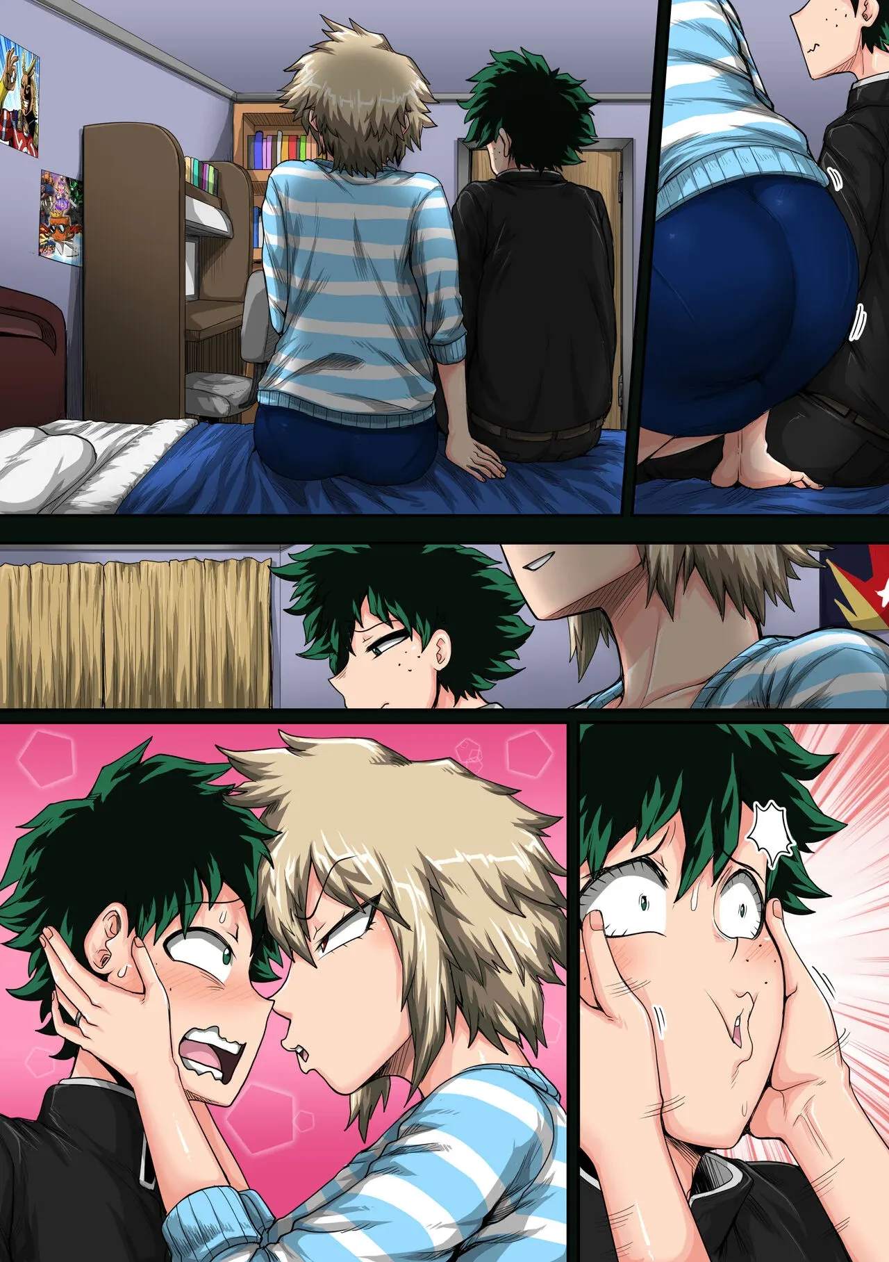 My Harem Academia (Boku No Hero Academia) - 7.5.1 . My Harem Academia - Bakugou Mama to no Natsuyasumi 3-1 - Chapter 7 - Page 68