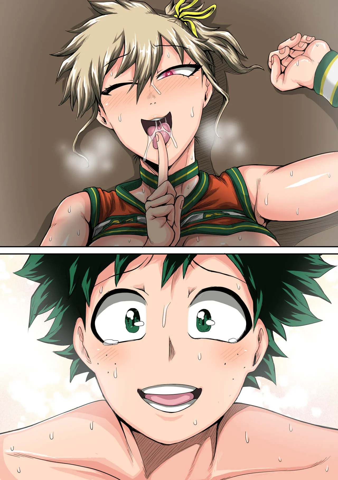 My Harem Academia (Boku No Hero Academia) - 7.5.1 . My Harem Academia - Bakugou Mama to no Natsuyasumi 3-1 - Chapter 7 - Page 98