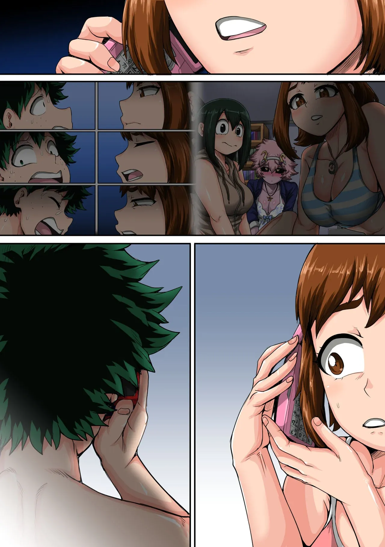 My Harem Academia (Boku No Hero Academia) - 7.5.1 . My Harem Academia - Bakugou Mama to no Natsuyasumi 3-1 - Chapter 7 - Page 113