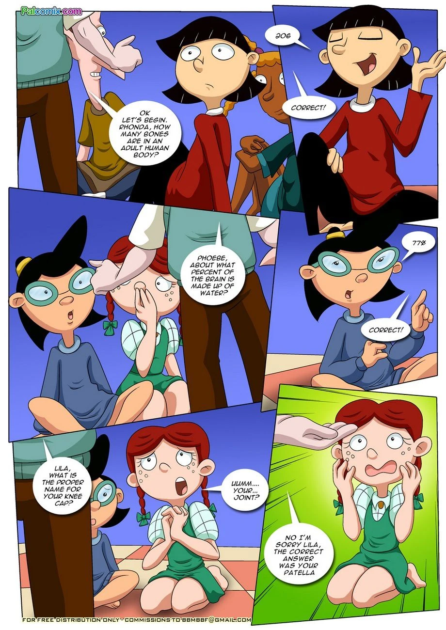 Pop Quiz (Hey Arnold!) [Palcomix] - 1 . Pop Quiz - (Hey Arnold!) [Palcomix] - Page 4