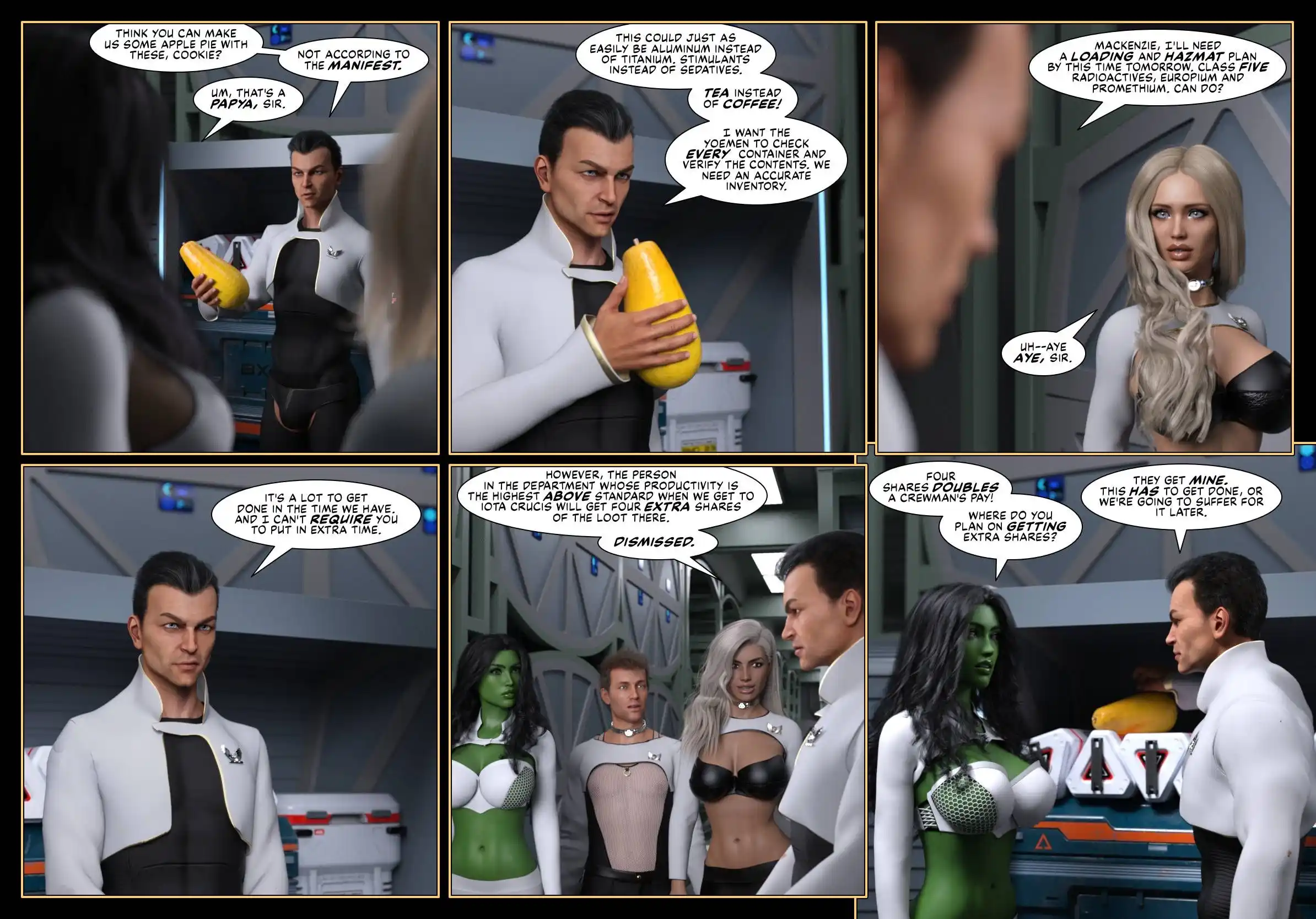 Pirates Of The Coal Sack [DangerousLines] - 11. Pirates Of The Coal Sack - Chapter 11 - Page 3