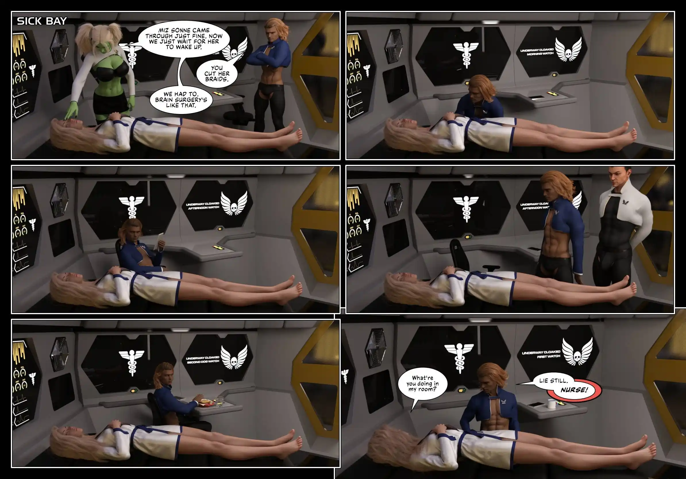 Pirates Of The Coal Sack [DangerousLines] - 11. Pirates Of The Coal Sack - Chapter 11 - Page 8