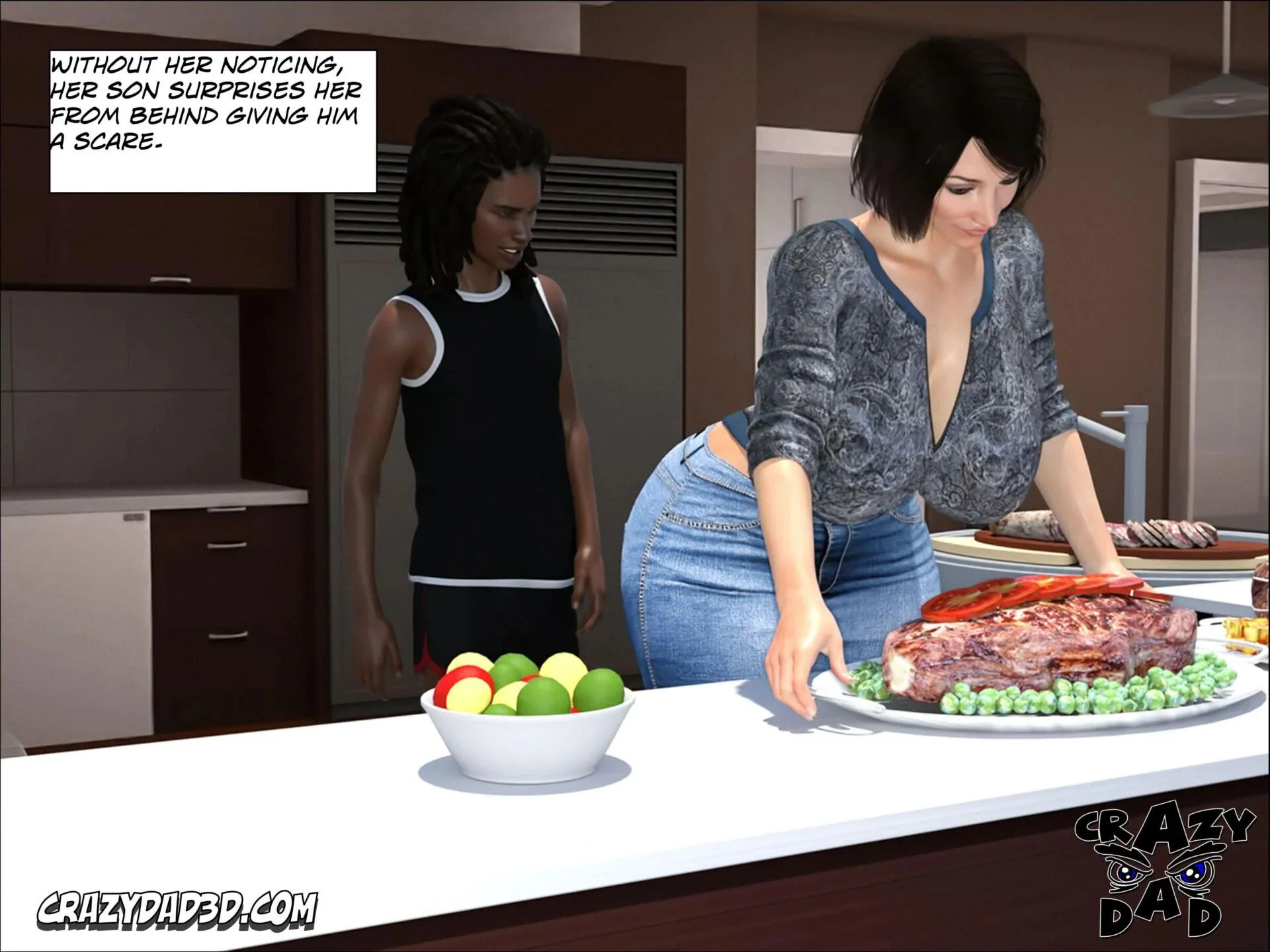 Foster Mother [CrazyDad3D] -  Foster Mother - Part - 06 [CrazyDad3D] - Page 4