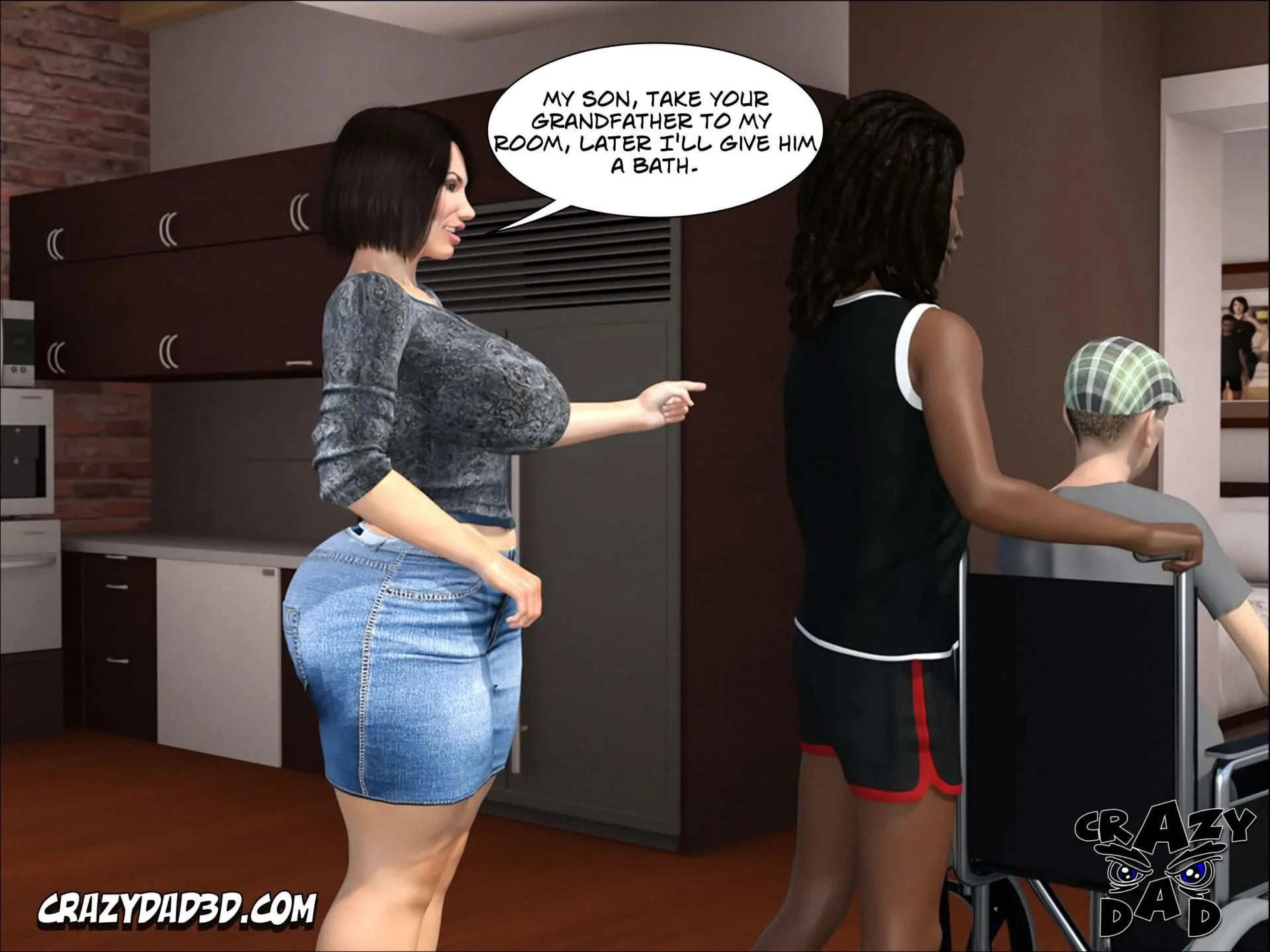 Foster Mother [CrazyDad3D] -  Foster Mother - Part - 06 [CrazyDad3D] - Page 39