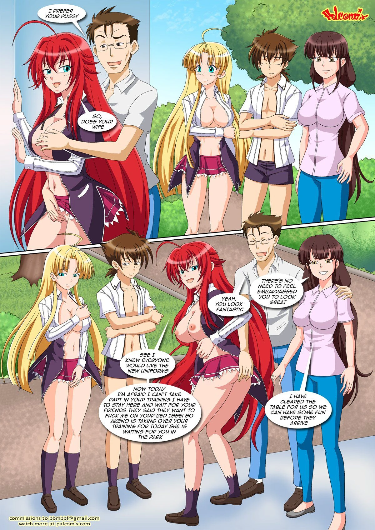 Subjugation Before Liberation (High School DxD) [Palcomix] - 2 . Liberation Before Subjugation - Chapter 2 (High School DxD) [Palcomix] - Page 3