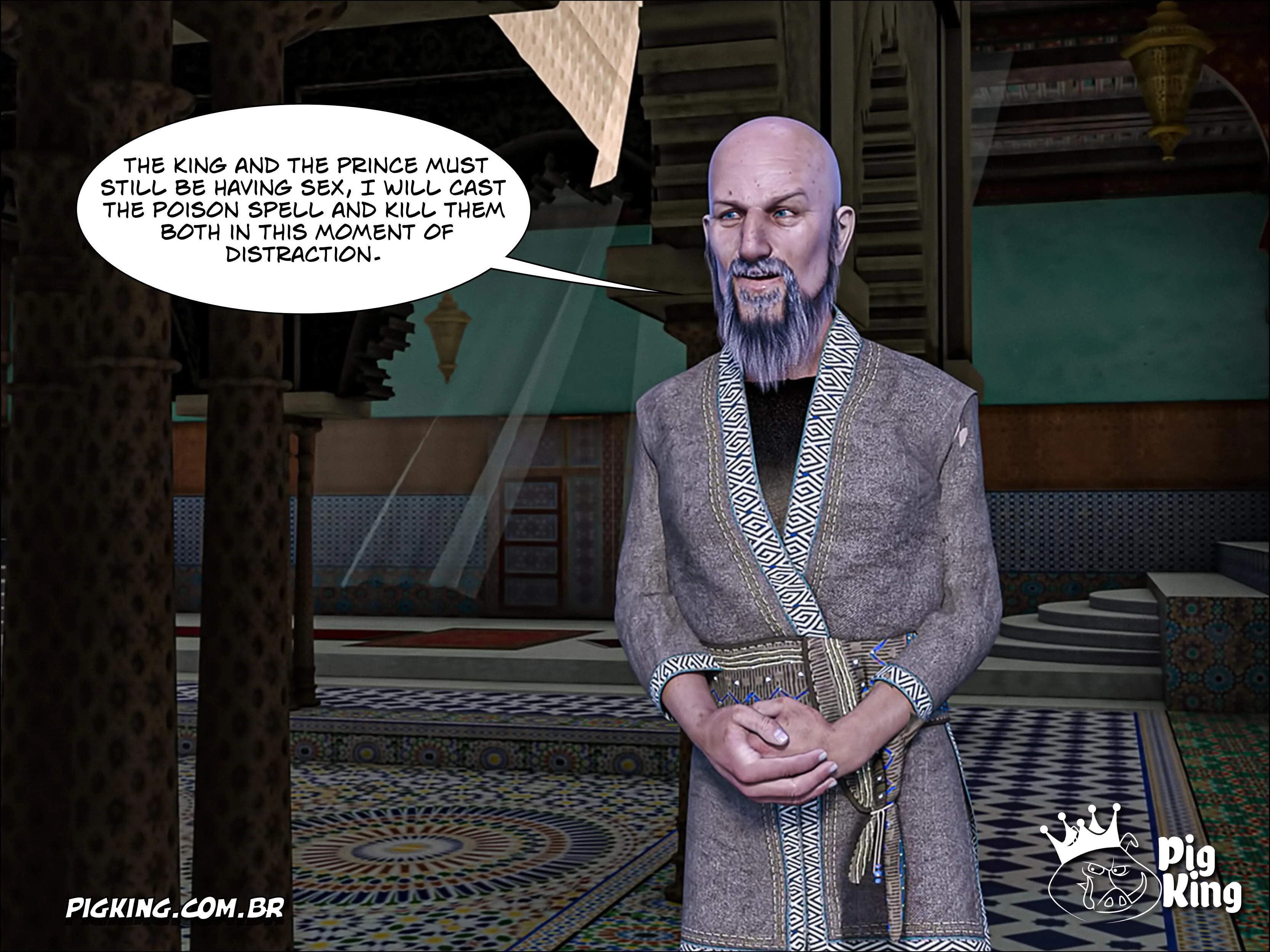 The Prince – Aaron [PigKing] - 9 . The Prince - Aaron - Chapter 9 - Page 35