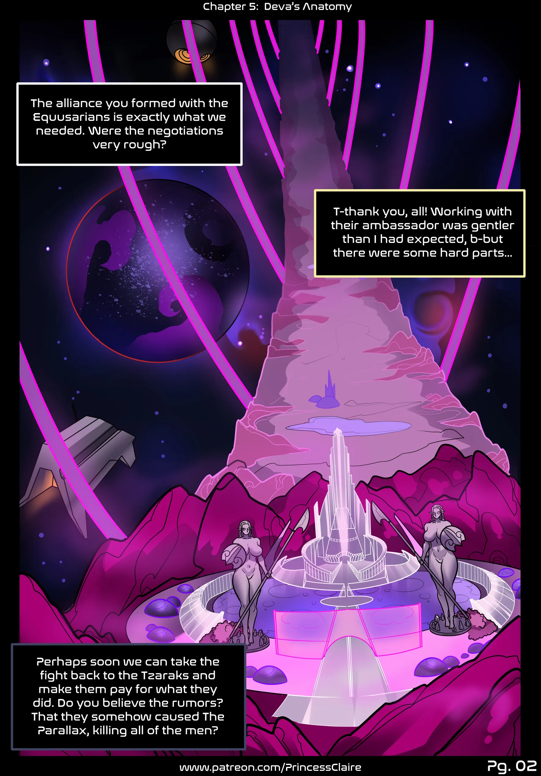 Princess Claire – A Royal Endowment - 5 . Princess Claire - Chapter 5 [Pop-lee] - Page 2