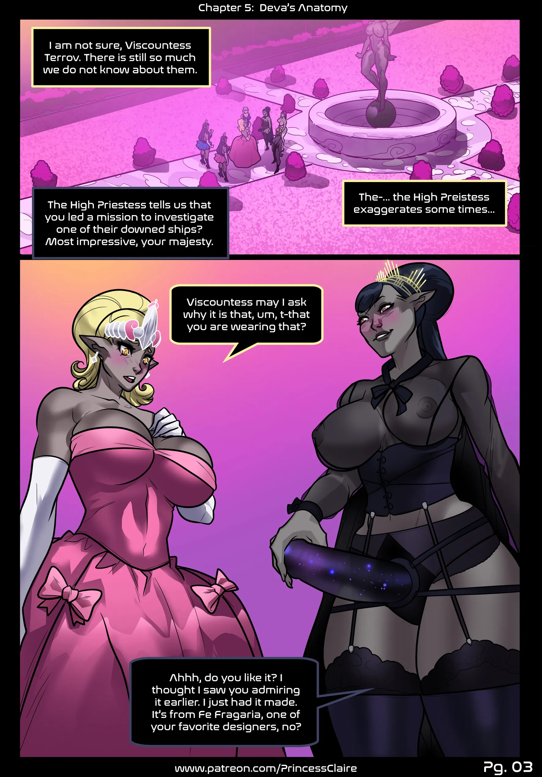 Princess Claire – A Royal Endowment - 5 . Princess Claire - Chapter 5 [Pop-lee] - Page 3