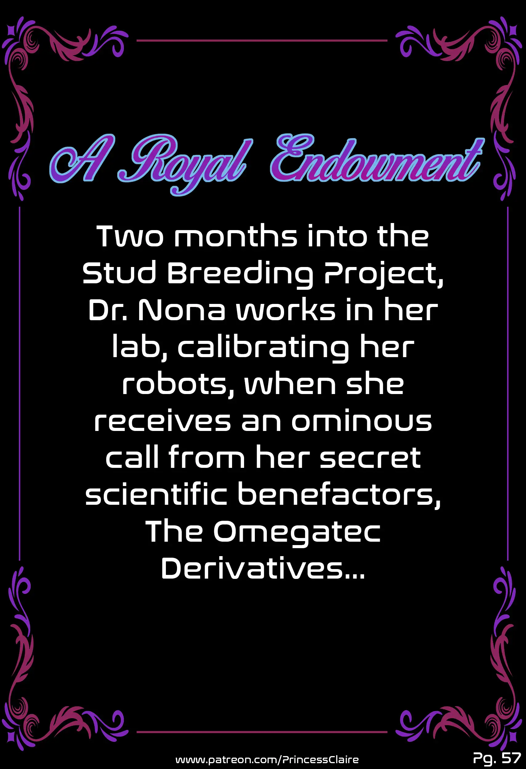 Princess Claire – A Royal Endowment - 5 . Princess Claire - Chapter 5 [Pop-lee] - Page 57