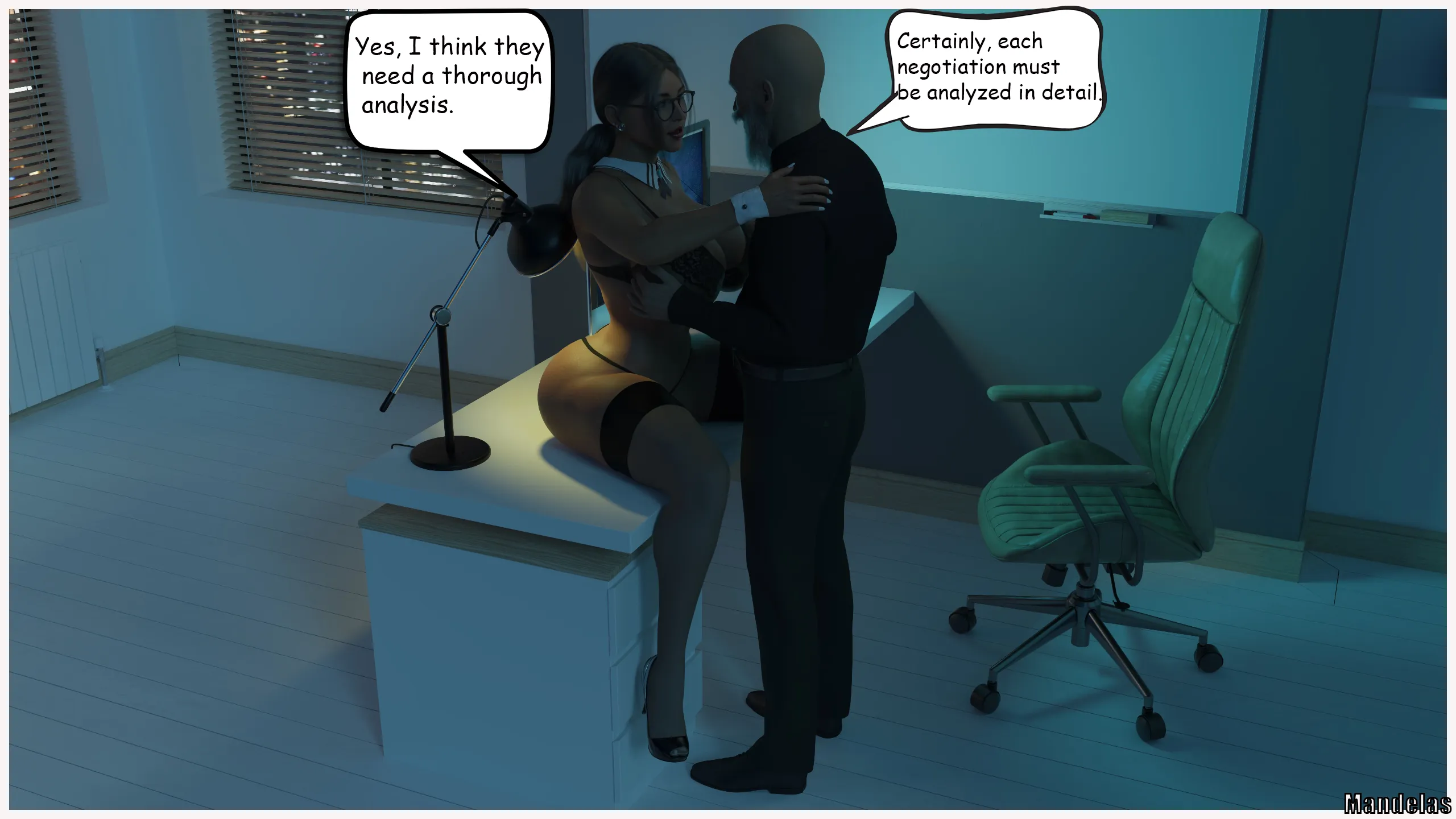 Night of Negotiations [Mandelas] - 1 . Night of Negotiations - Chapter 1 - Page 31