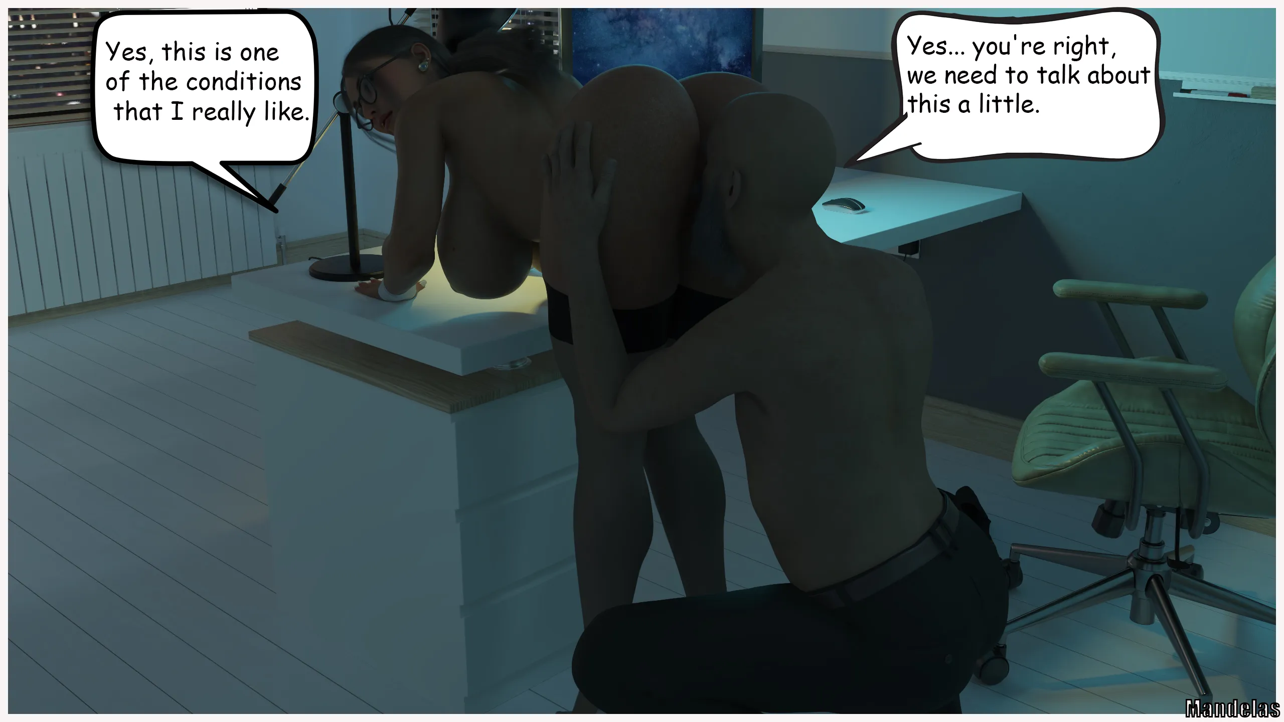 Night of Negotiations [Mandelas] - 1 . Night of Negotiations - Chapter 1 - Page 55
