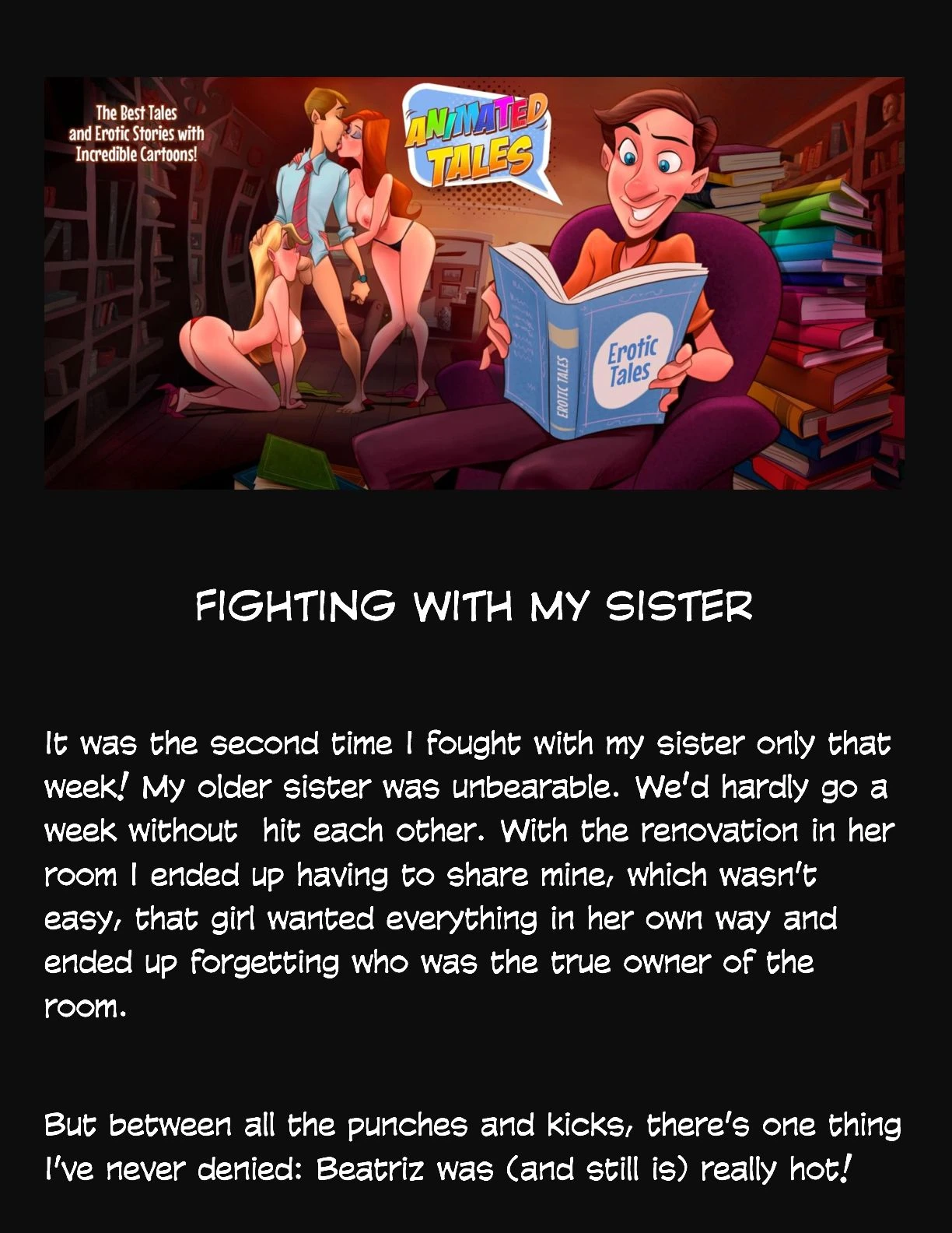Animated Tales [WC | TF] - FIGHTING WITH MY SISTER - Page 1