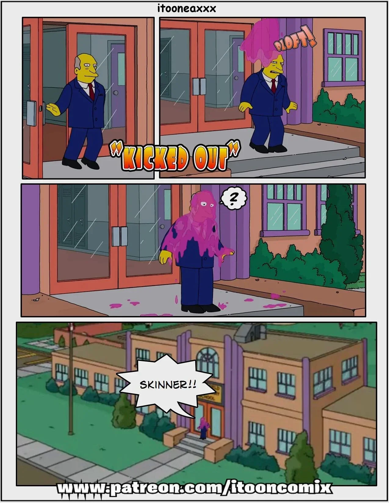 The Simpsons Porn Comics Series - 7.1 Kicked Out 1 - Eng - Page 2