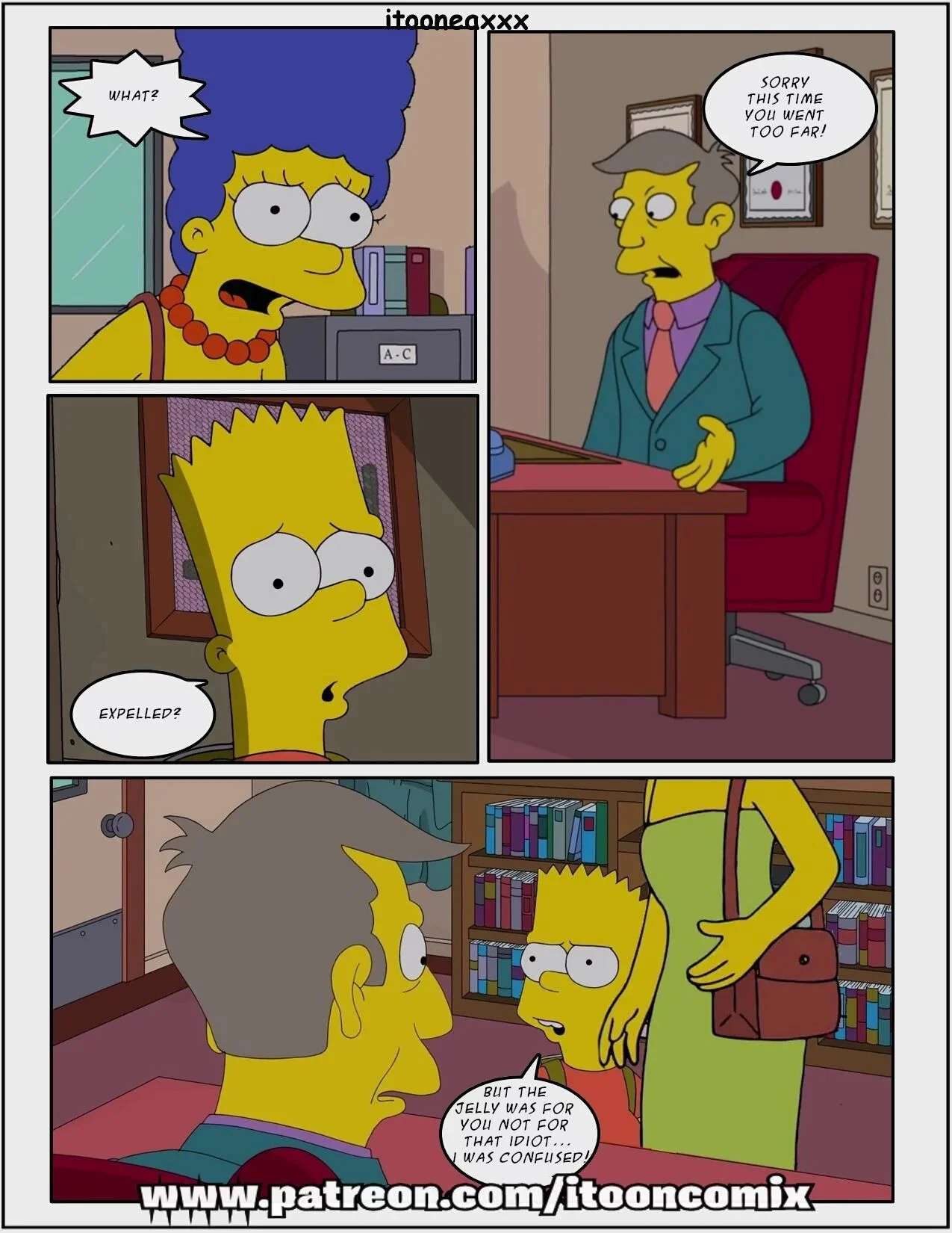 The Simpsons Porn Comics Series - 7.1 Kicked Out 1 - Eng - Page 3