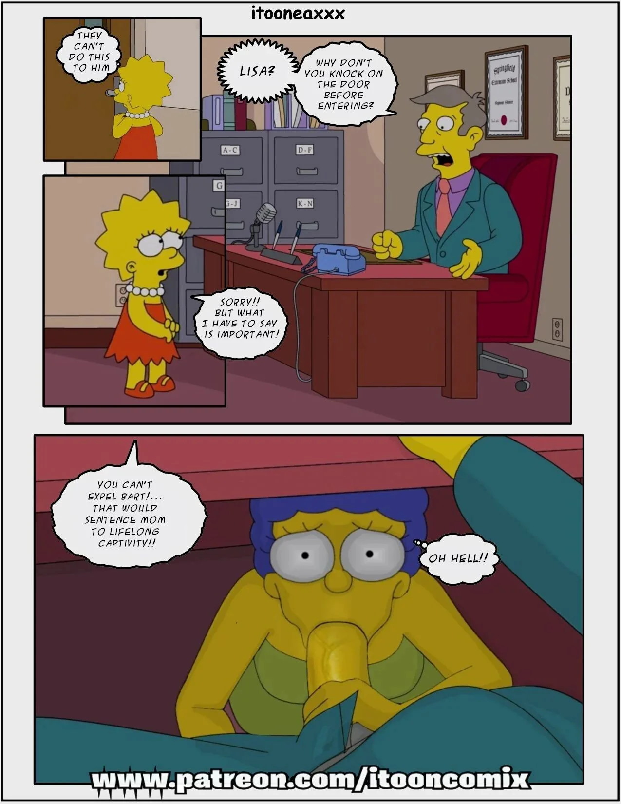 The Simpsons Porn Comics Series - 7.1 Kicked Out 1 - Eng - Page 5