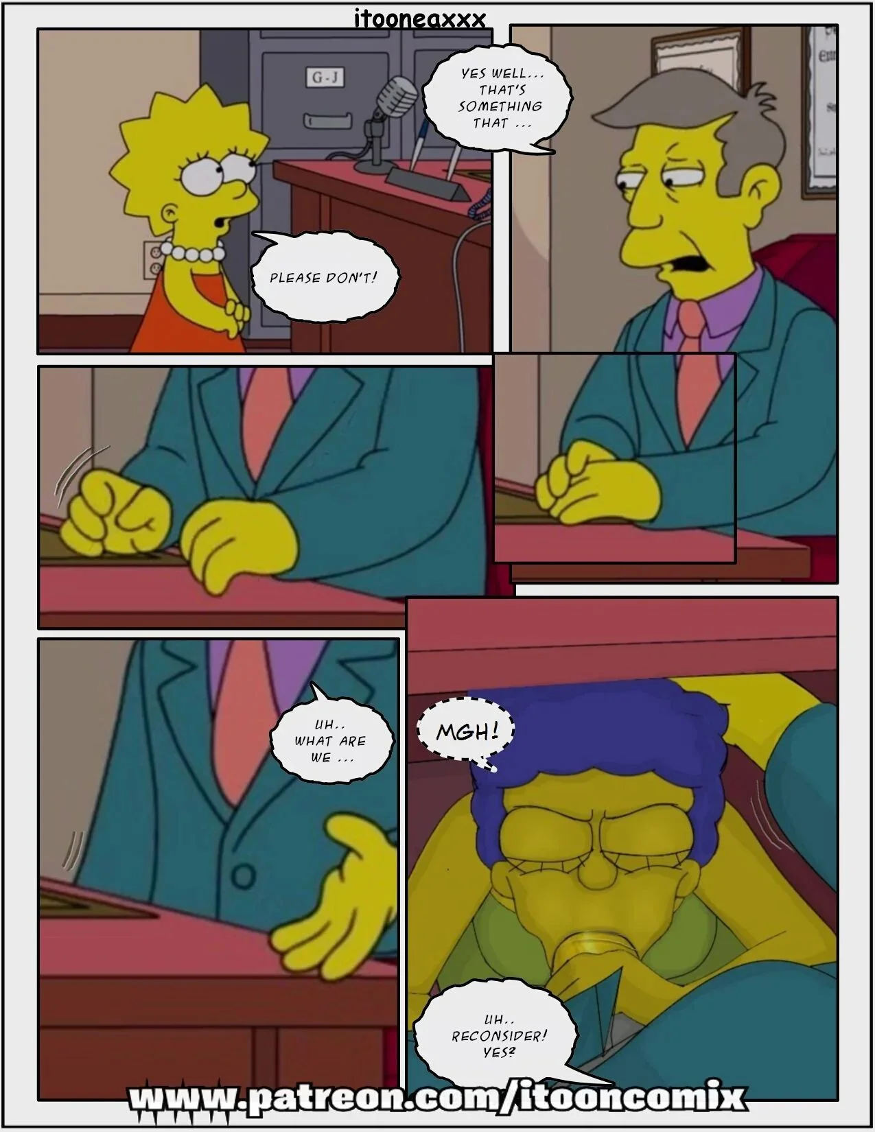 The Simpsons Porn Comics Series - 7.1 Kicked Out 1 - Eng - Page 6