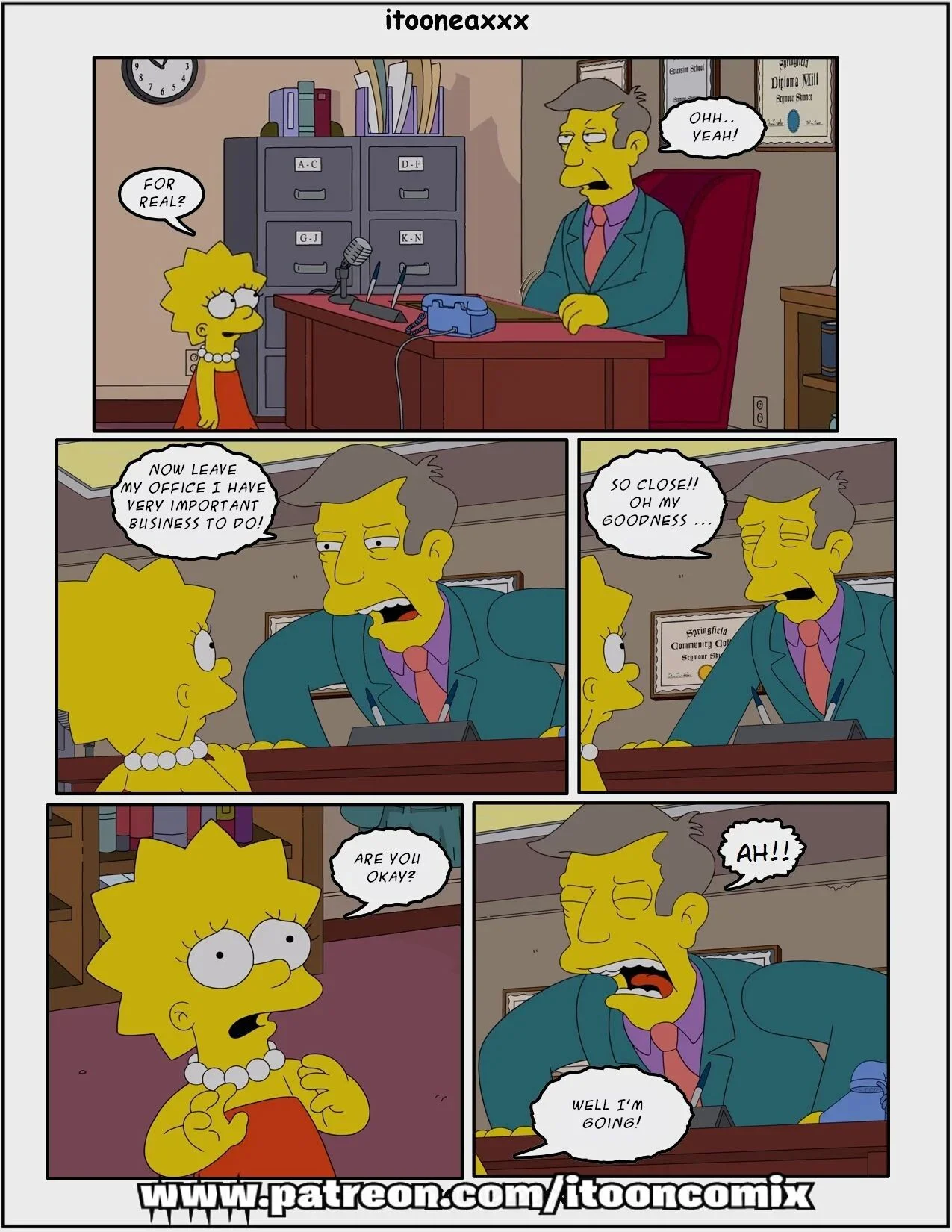 The Simpsons Porn Comics Series - 7.1 Kicked Out 1 - Eng - Page 7