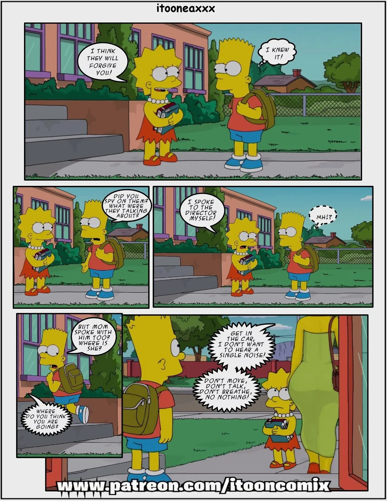 The Simpsons Porn Comics Series - 7.1 Kicked Out 1 - Eng - Page 8