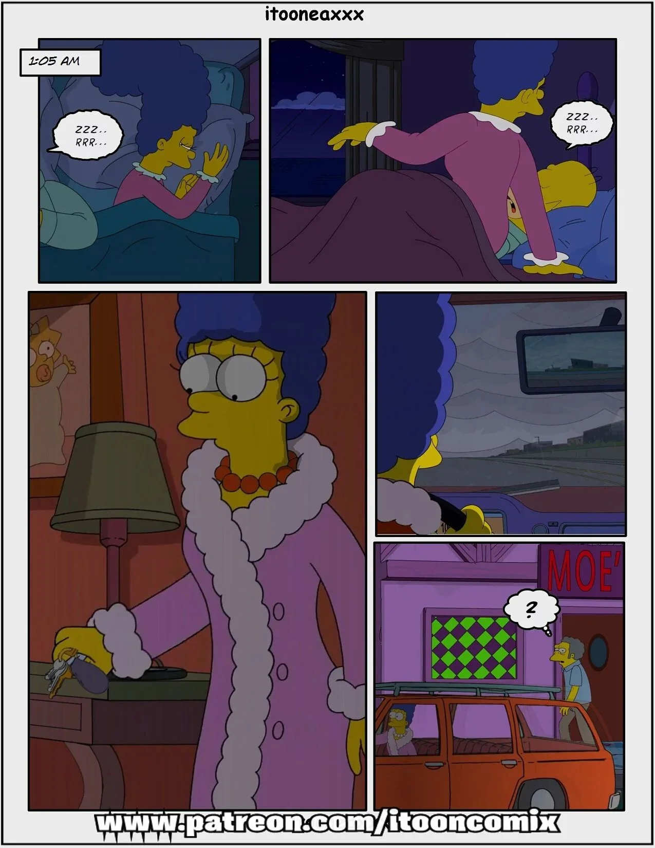 The Simpsons Porn Comics Series - 7.1 Kicked Out 1 - Eng - Page 12