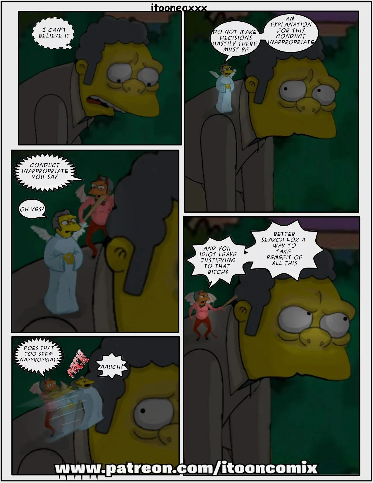 The Simpsons Porn Comics Series - 7.1 Kicked Out 1 - Eng - Page 30