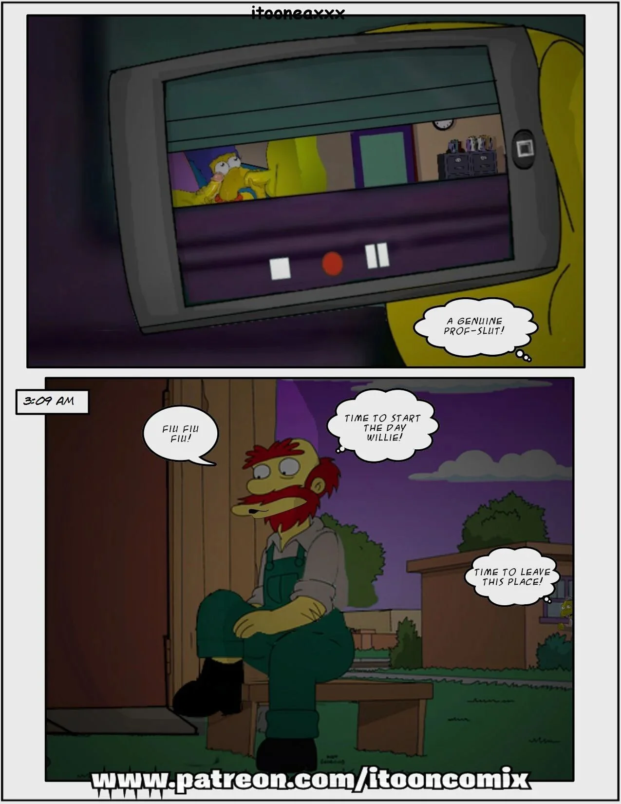 The Simpsons Porn Comics Series - 7.1 Kicked Out 1 - Eng - Page 34