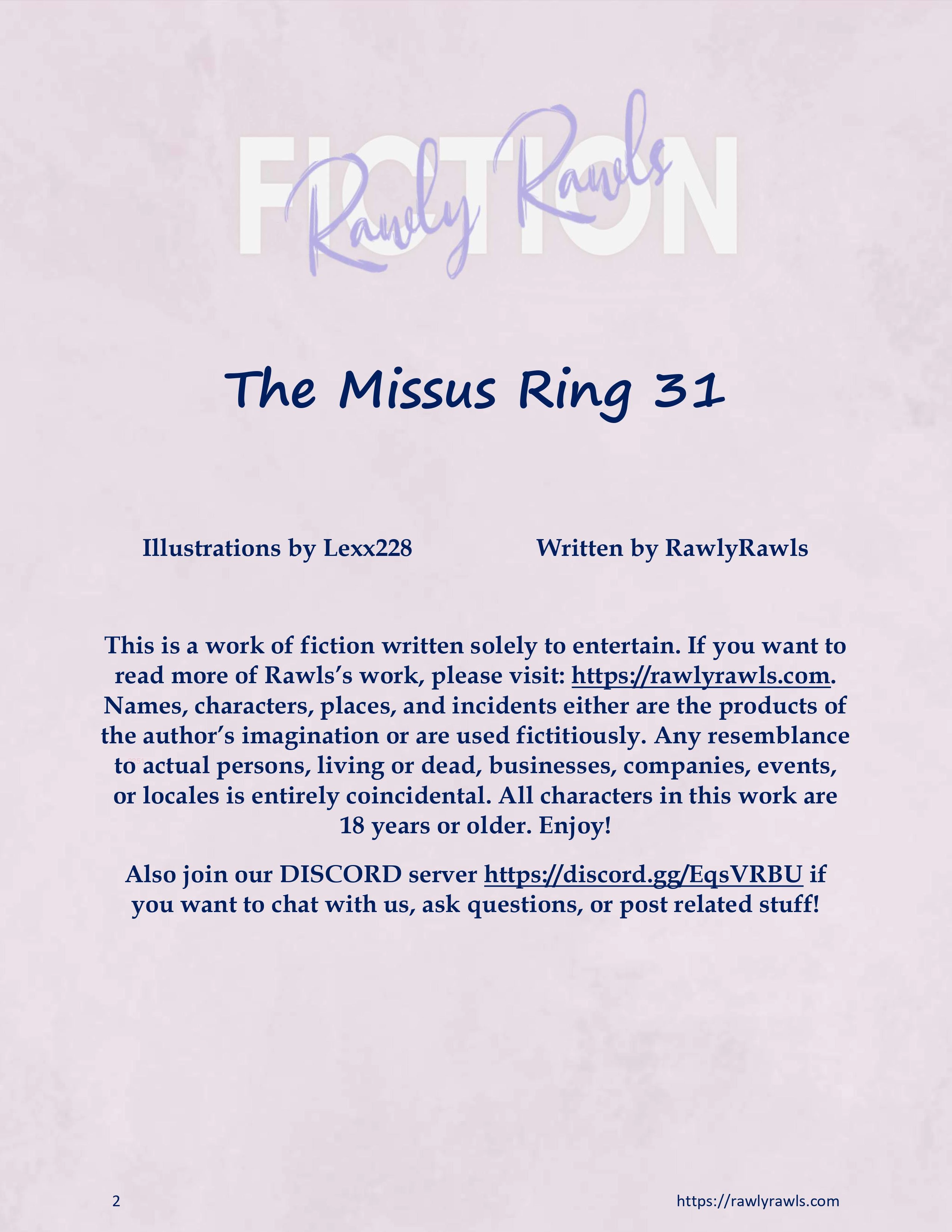 The Missus Ring 31-38 [Lexx228] - The Missus Ring 31 - Page 2