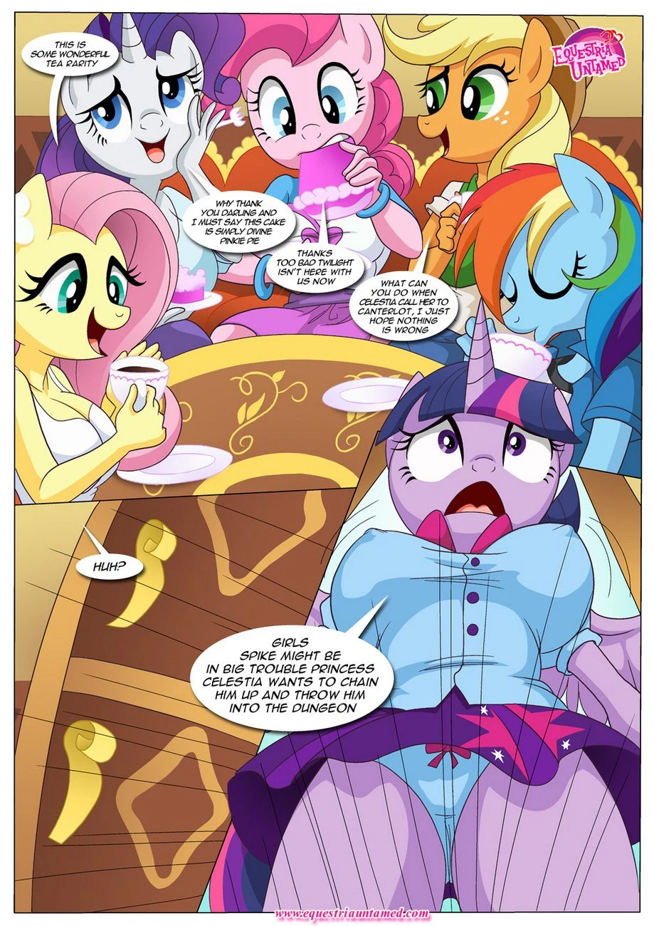 Spike’s Harem (My Little Pony – Friendship Is Magic) [PalComix] - 1 . The Power Of Dragon Mating - (My Little Pony - Friendship Is Magic) [PalComix] - Page 2