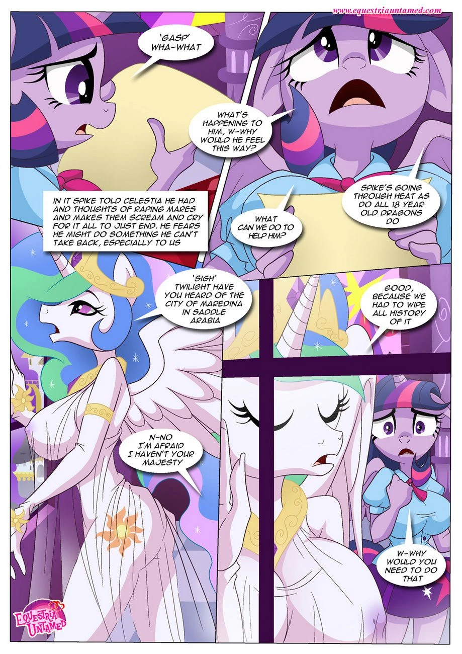 Spike’s Harem (My Little Pony – Friendship Is Magic) [PalComix] - 1 . The Power Of Dragon Mating - (My Little Pony - Friendship Is Magic) [PalComix] - Page 5
