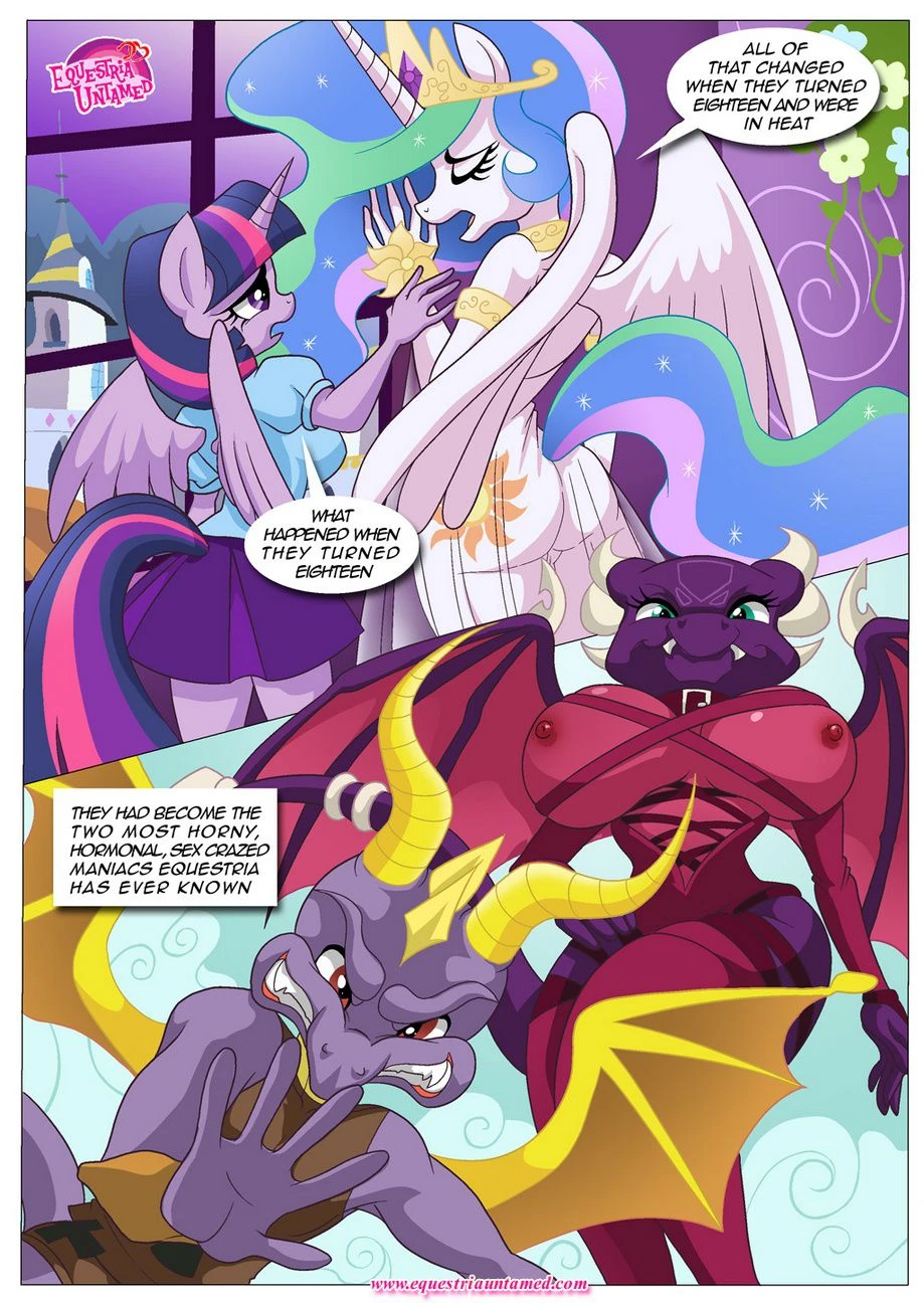 Spike’s Harem (My Little Pony – Friendship Is Magic) [PalComix] - 1 . The Power Of Dragon Mating - (My Little Pony - Friendship Is Magic) [PalComix] - Page 8