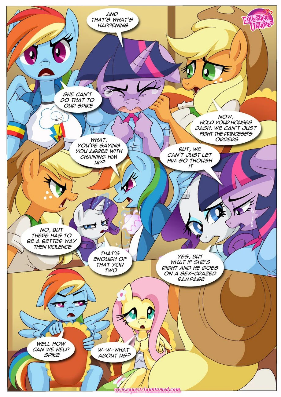 Spike’s Harem (My Little Pony – Friendship Is Magic) [PalComix] - 1 . The Power Of Dragon Mating - (My Little Pony - Friendship Is Magic) [PalComix] - Page 18