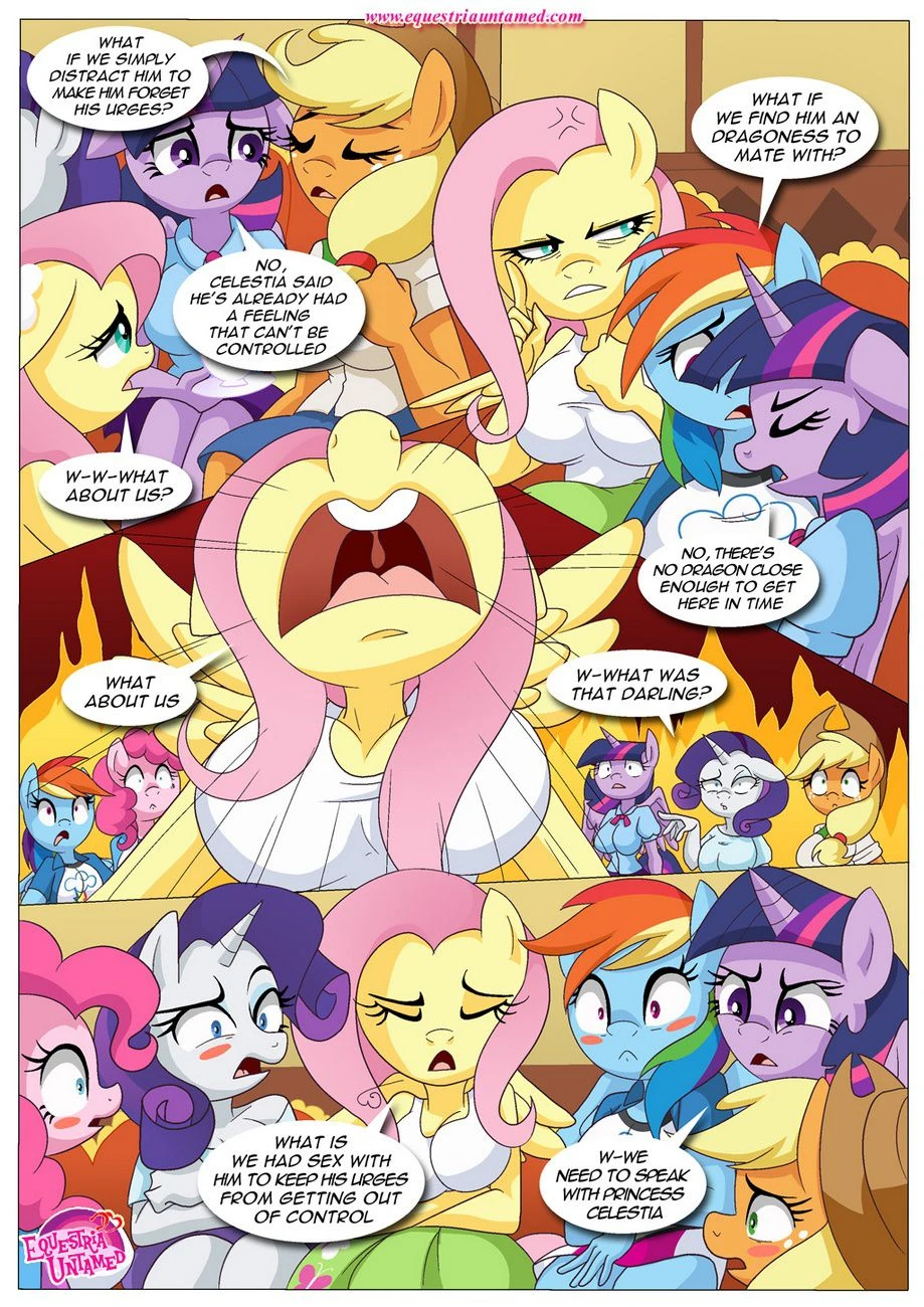 Spike’s Harem (My Little Pony – Friendship Is Magic) [PalComix] - 1 . The Power Of Dragon Mating - (My Little Pony - Friendship Is Magic) [PalComix] - Page 19