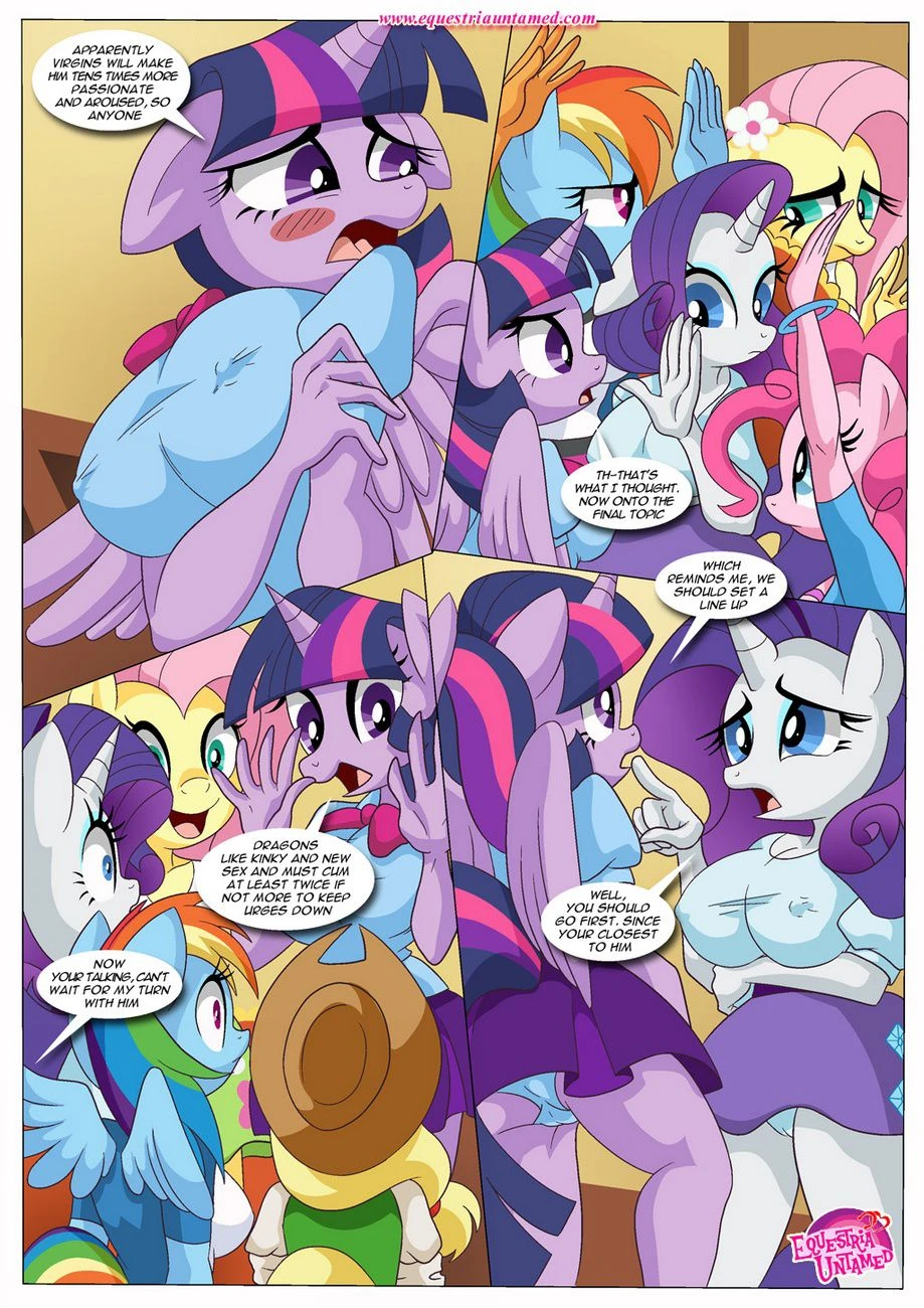 Spike’s Harem (My Little Pony – Friendship Is Magic) [PalComix] - 1 . The Power Of Dragon Mating - (My Little Pony - Friendship Is Magic) [PalComix] - Page 21