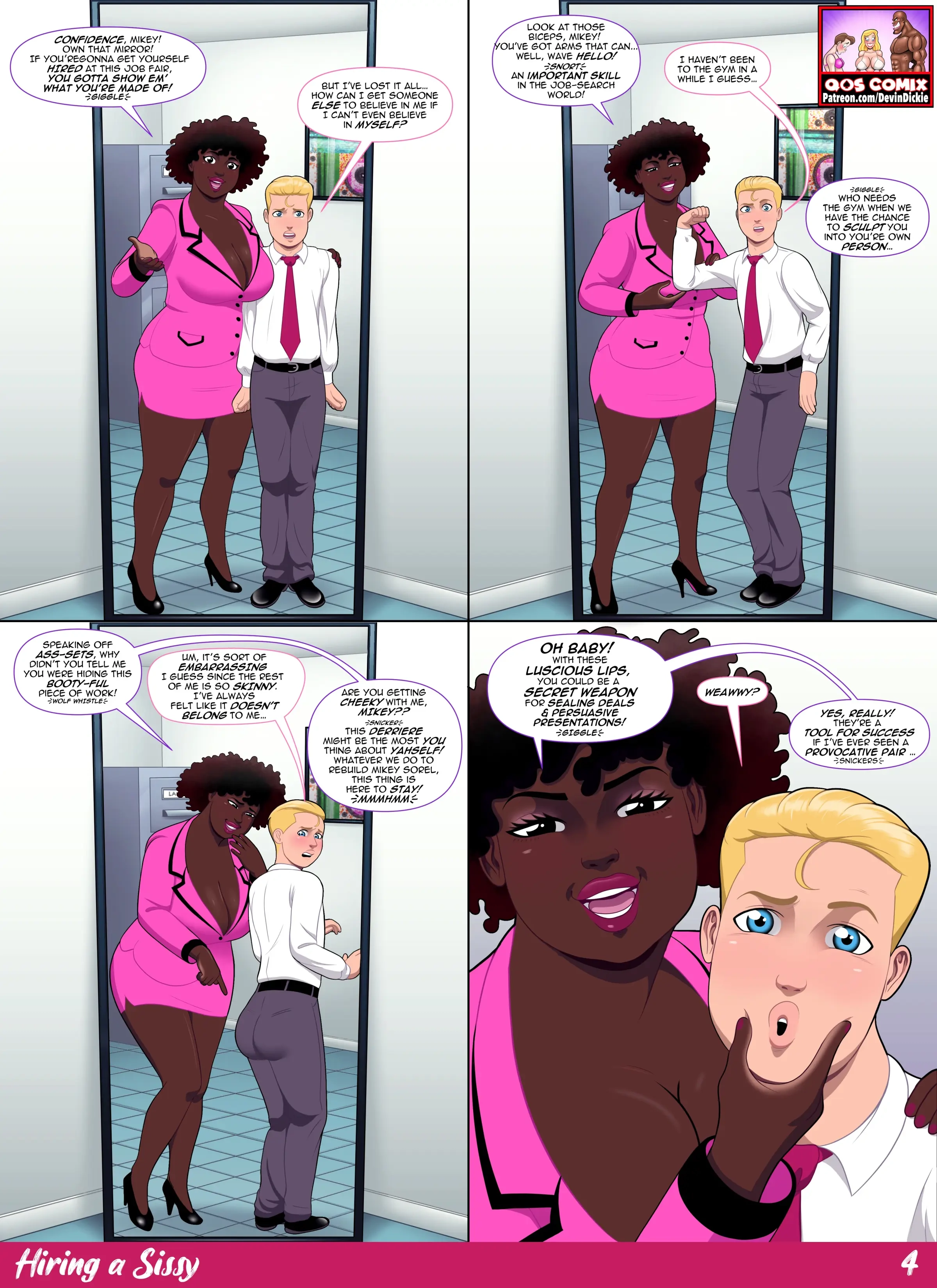 Hiring a Sissy [Devin Dickie] - Hiring a Sissy - Page 5