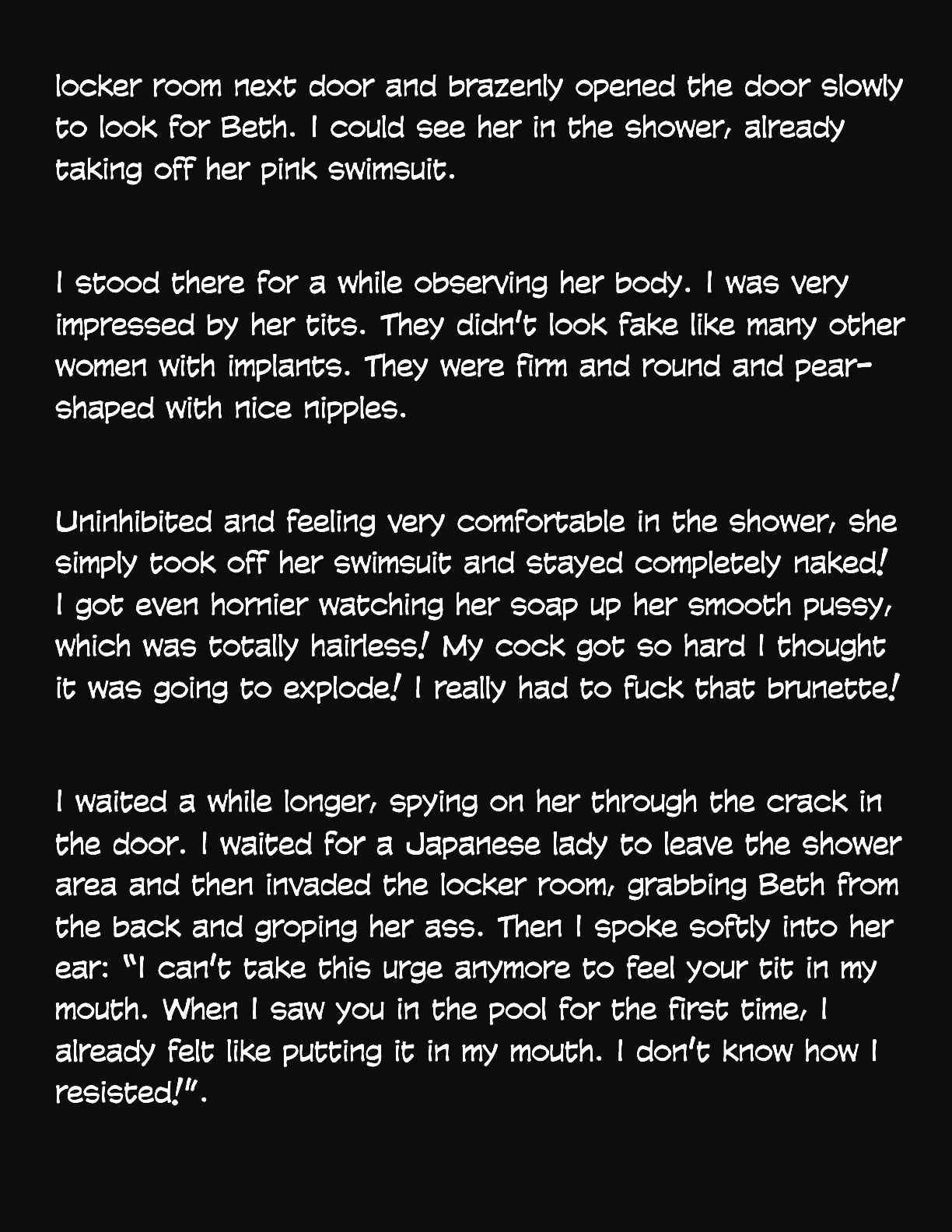 Animated Tales [WC | TF] - SEX IN THE LOCKER ROOM SHOWER - Page 5