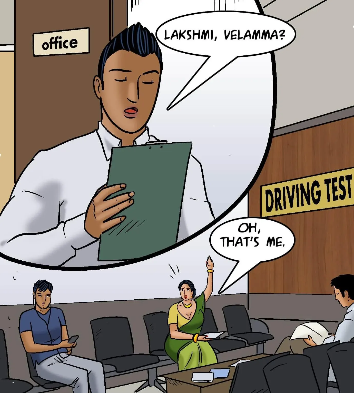 Velamma All Episodes Comics - 104 . Velamma - Episode 104 - Gearing Up For Sex - Page 56
