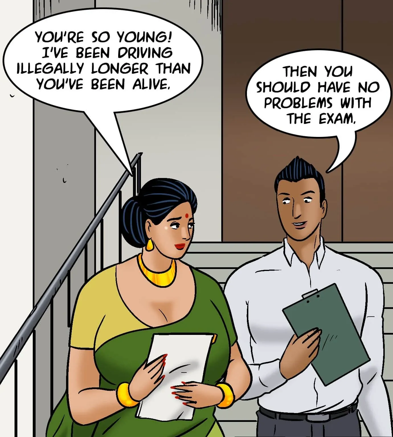 Velamma All Episodes Comics - 104 . Velamma - Episode 104 - Gearing Up For Sex - Page 57