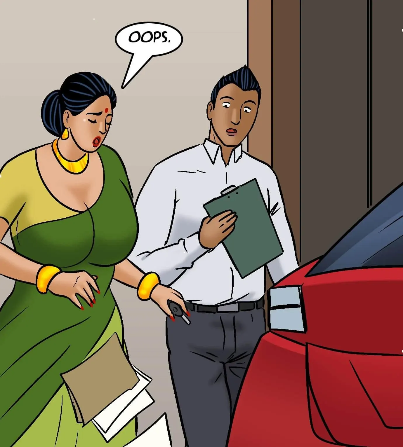 Velamma All Episodes Comics - 104 . Velamma - Episode 104 - Gearing Up For Sex - Page 58