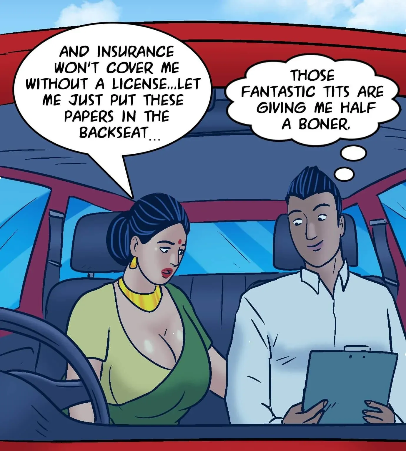 Velamma All Episodes Comics - 104 . Velamma - Episode 104 - Gearing Up For Sex - Page 66