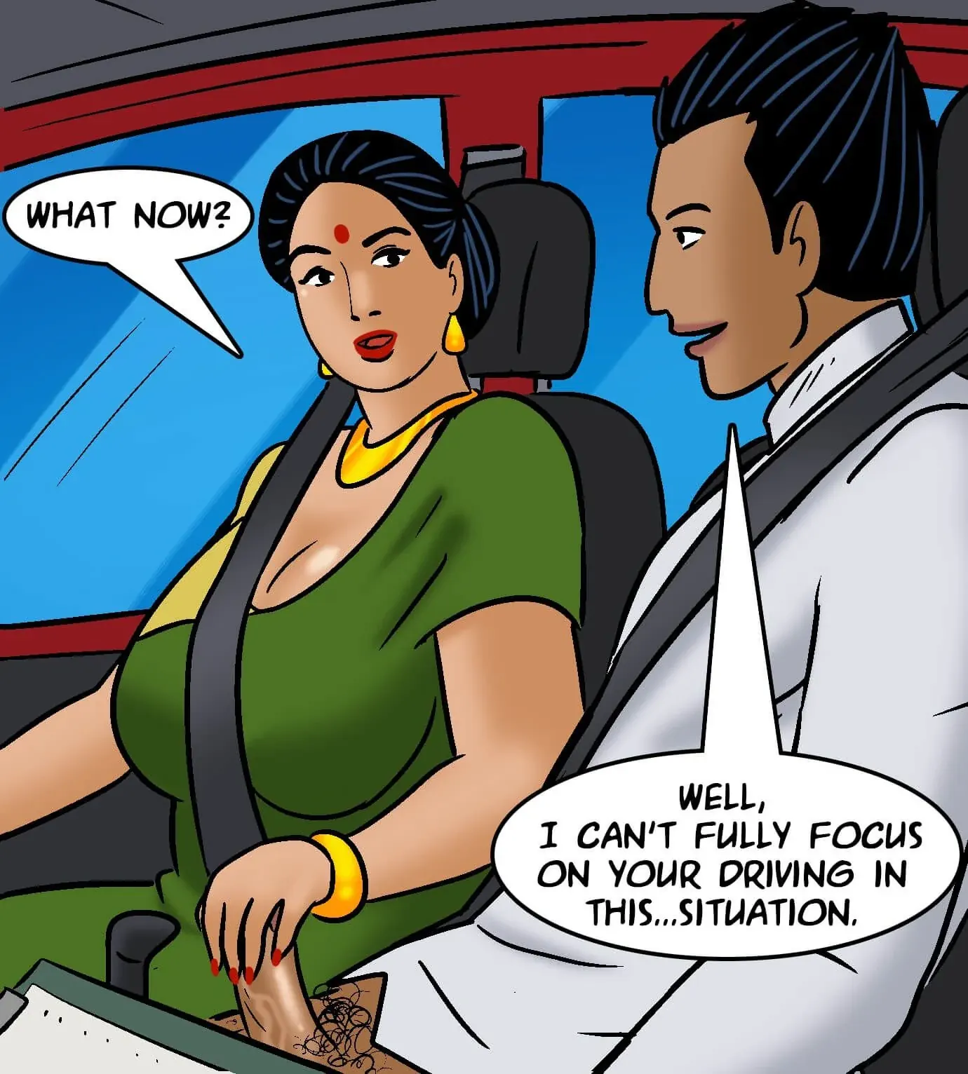 Velamma All Episodes Comics - 104 . Velamma - Episode 104 - Gearing Up For Sex - Page 108