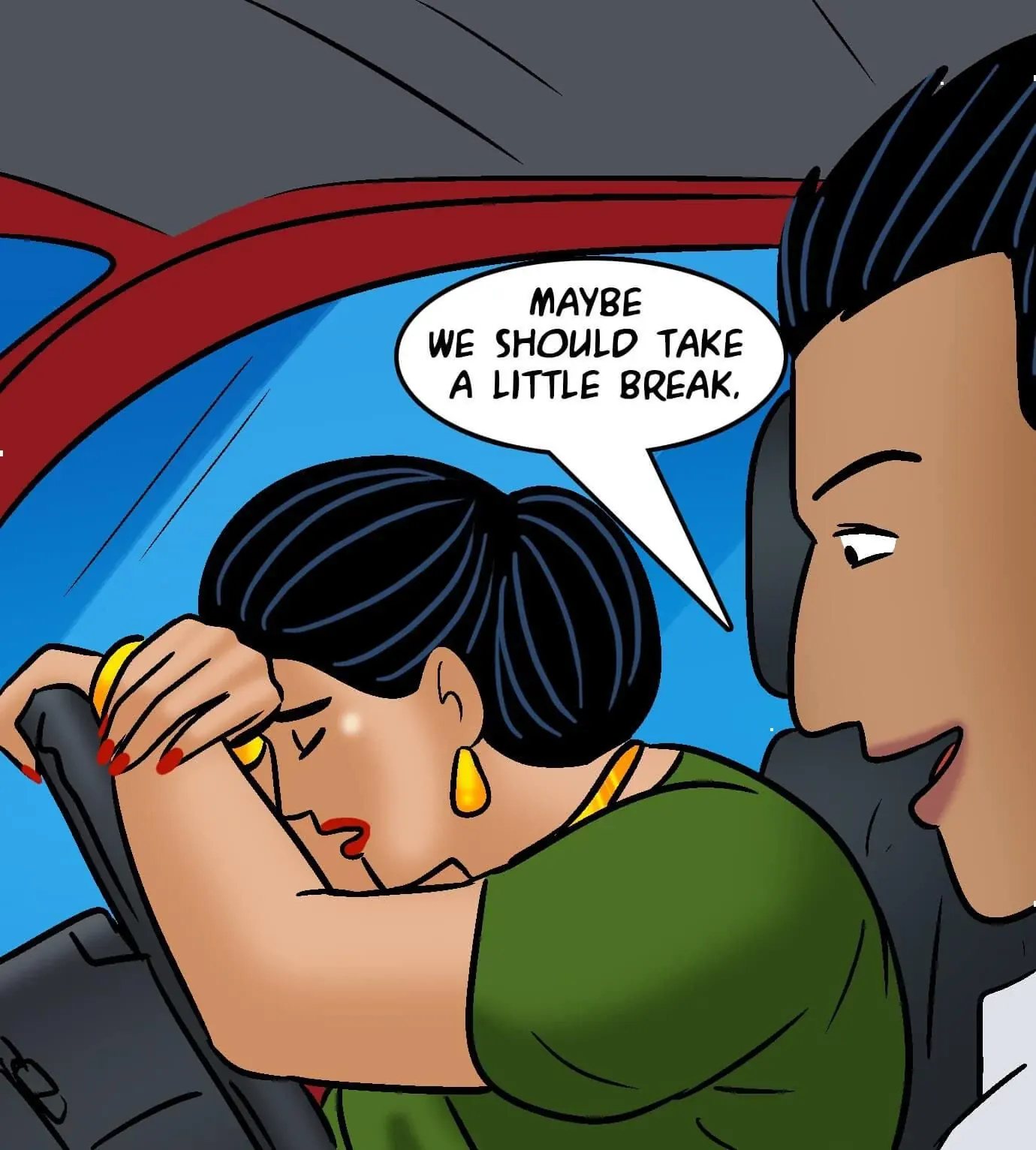 Velamma All Episodes Comics - 104 . Velamma - Episode 104 - Gearing Up For Sex - Page 134