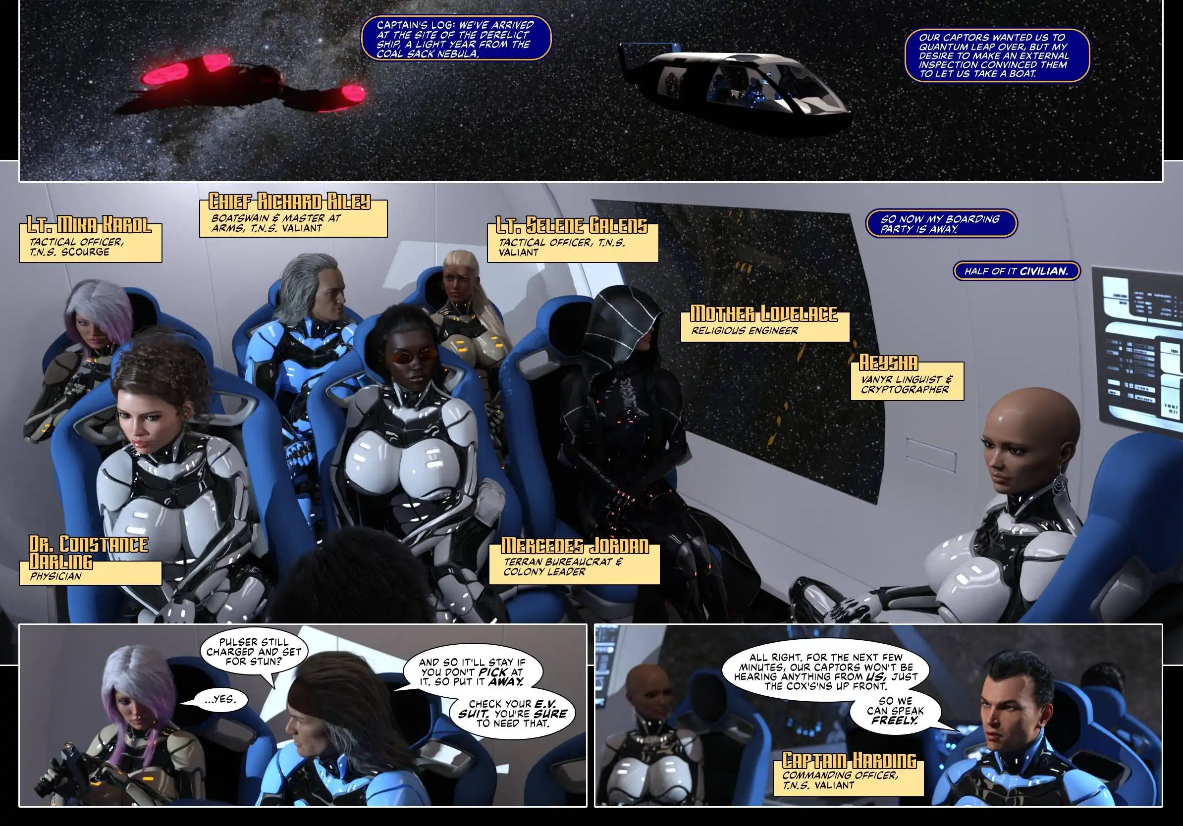 Pirates Of The Coal Sack [DangerousLines] - 2. Pirates Of The Coal Sack - Chapter 2 - Page 3