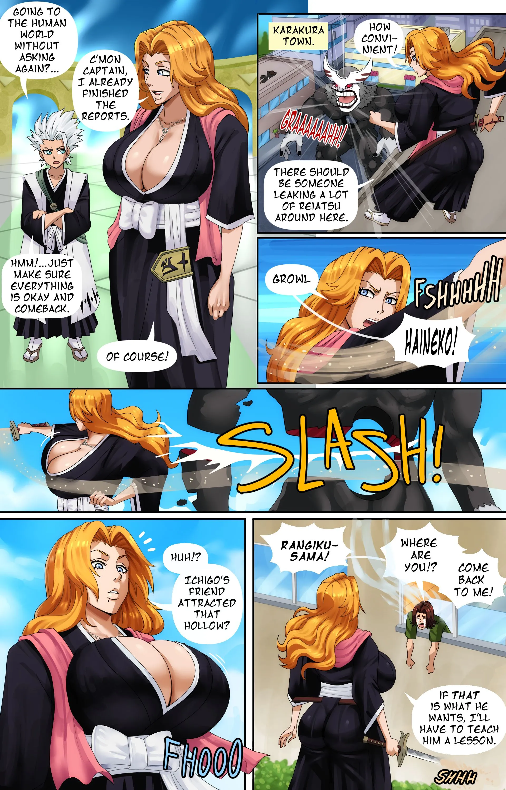 Back From Pleasure (Bleach) - 2 . Back From Pleasure - Chapter 2  [Pink Pawg] - Page 2