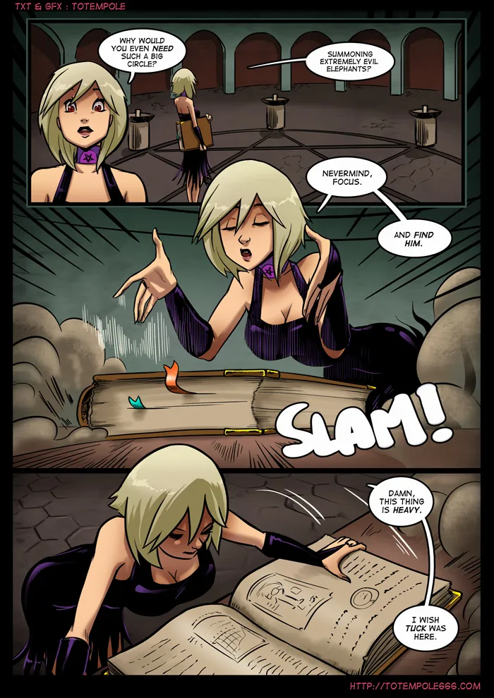The Cummoner - 11 . The Cummoner - Chapter 11 - Wetwork [Totempole] - Page 4