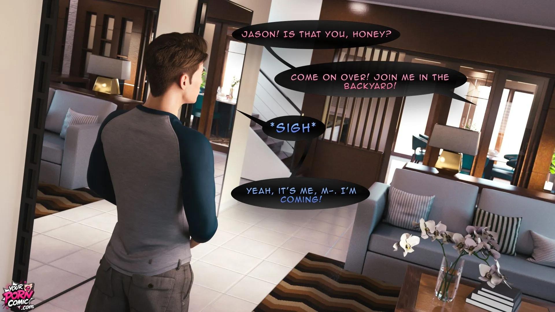 MILF in Heat [Fireglow3D] - 2 . MILF in Heat - Chapter 2 - Page 2