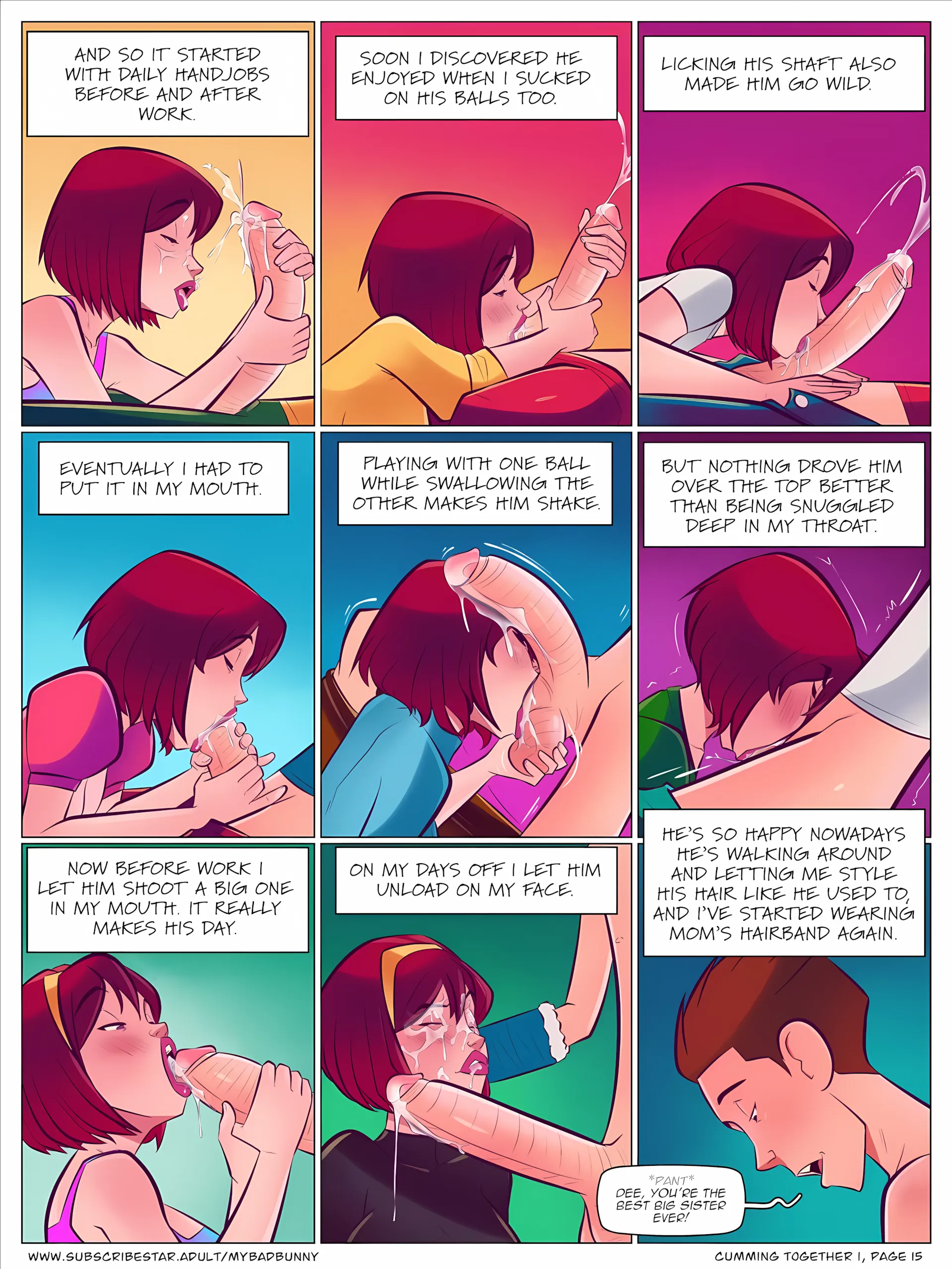 Cumming With My Sister [MyBadBunny] - 1. Cumming With My Sister -Chapter 1 - Page 16