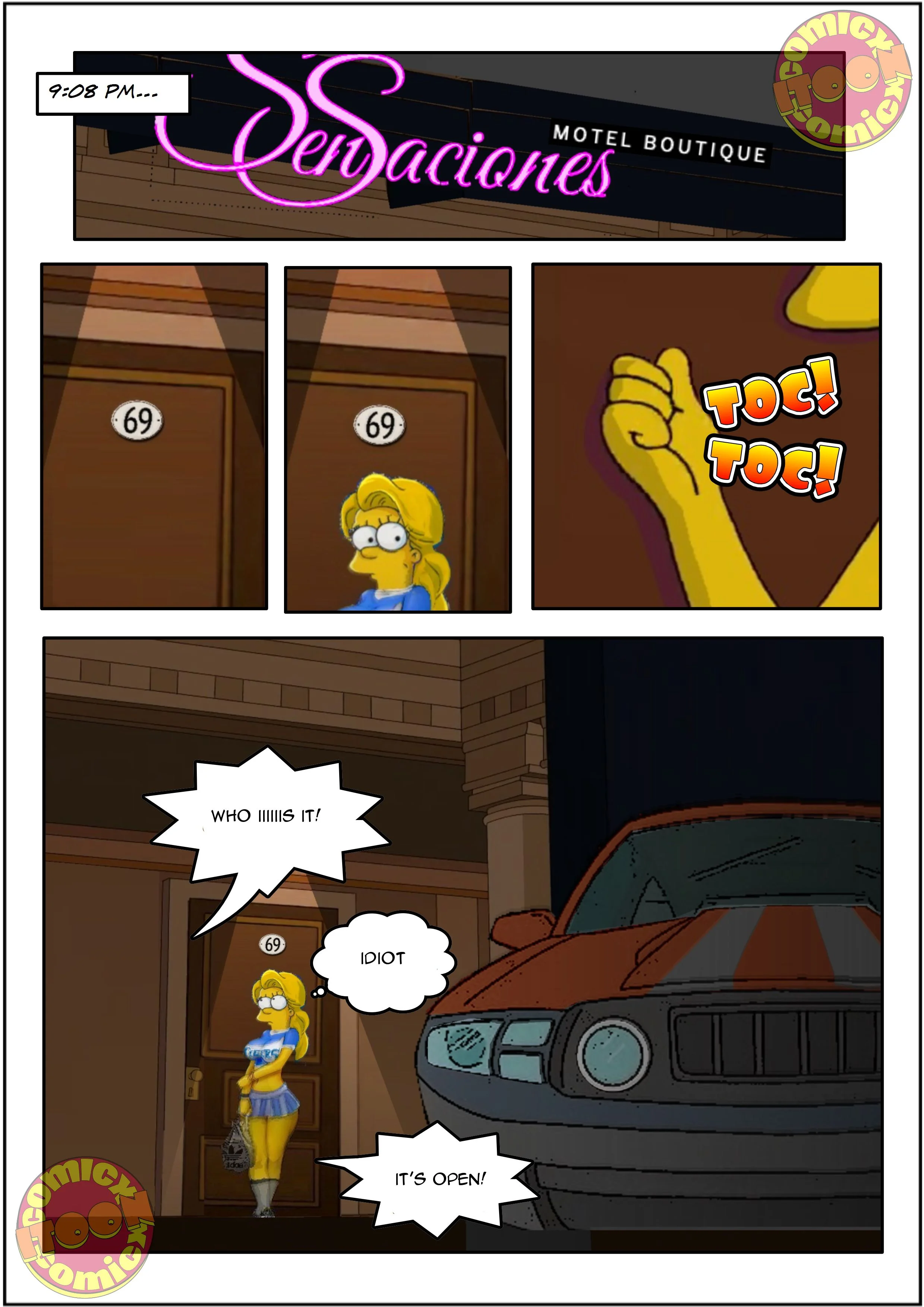 The Simpsons Porn Comics Series - 4.1 . Snake 1 - Eng - Page 4