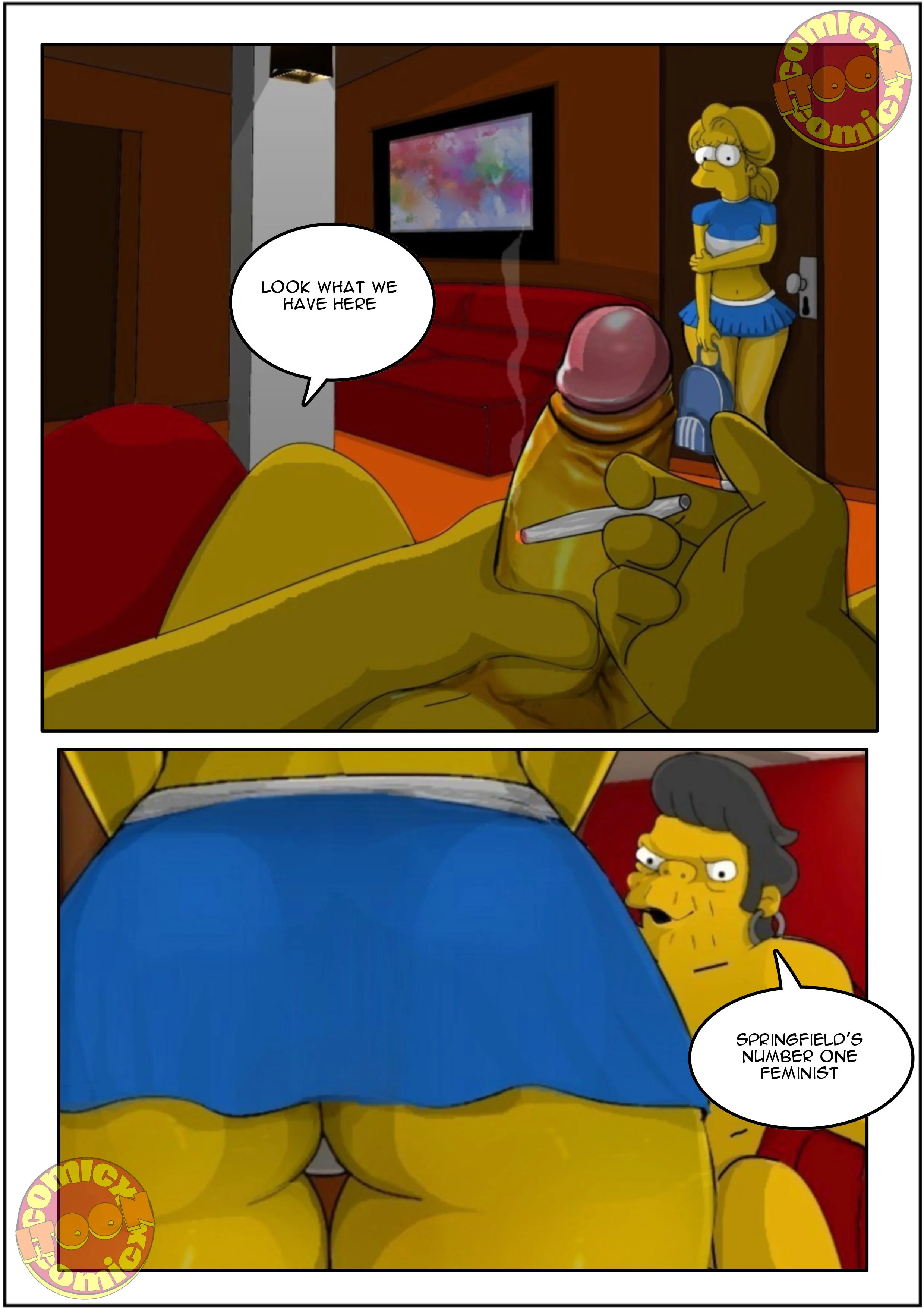 The Simpsons Porn Comics Series - 4.1 . Snake 1 - Eng - Page 5