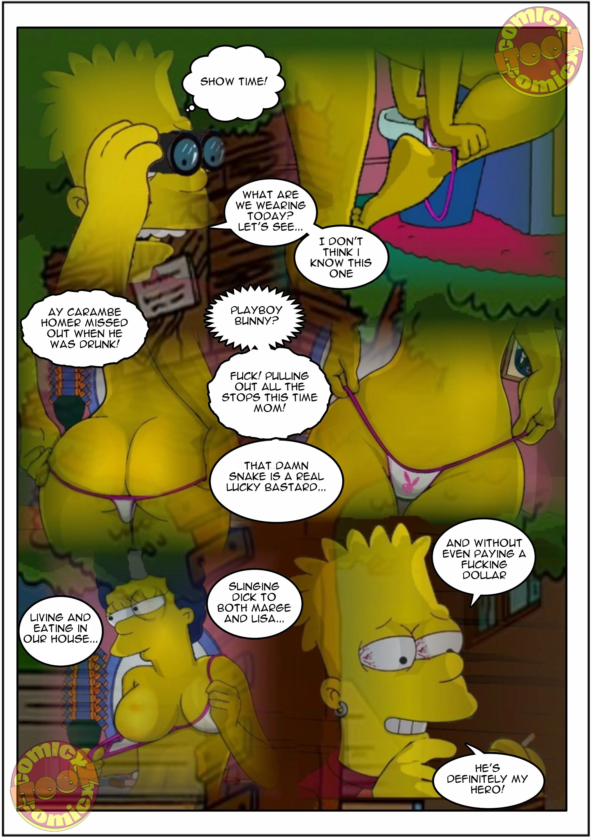 The Simpsons Porn Comics Series - 4.1 . Snake 1 - Eng - Page 13