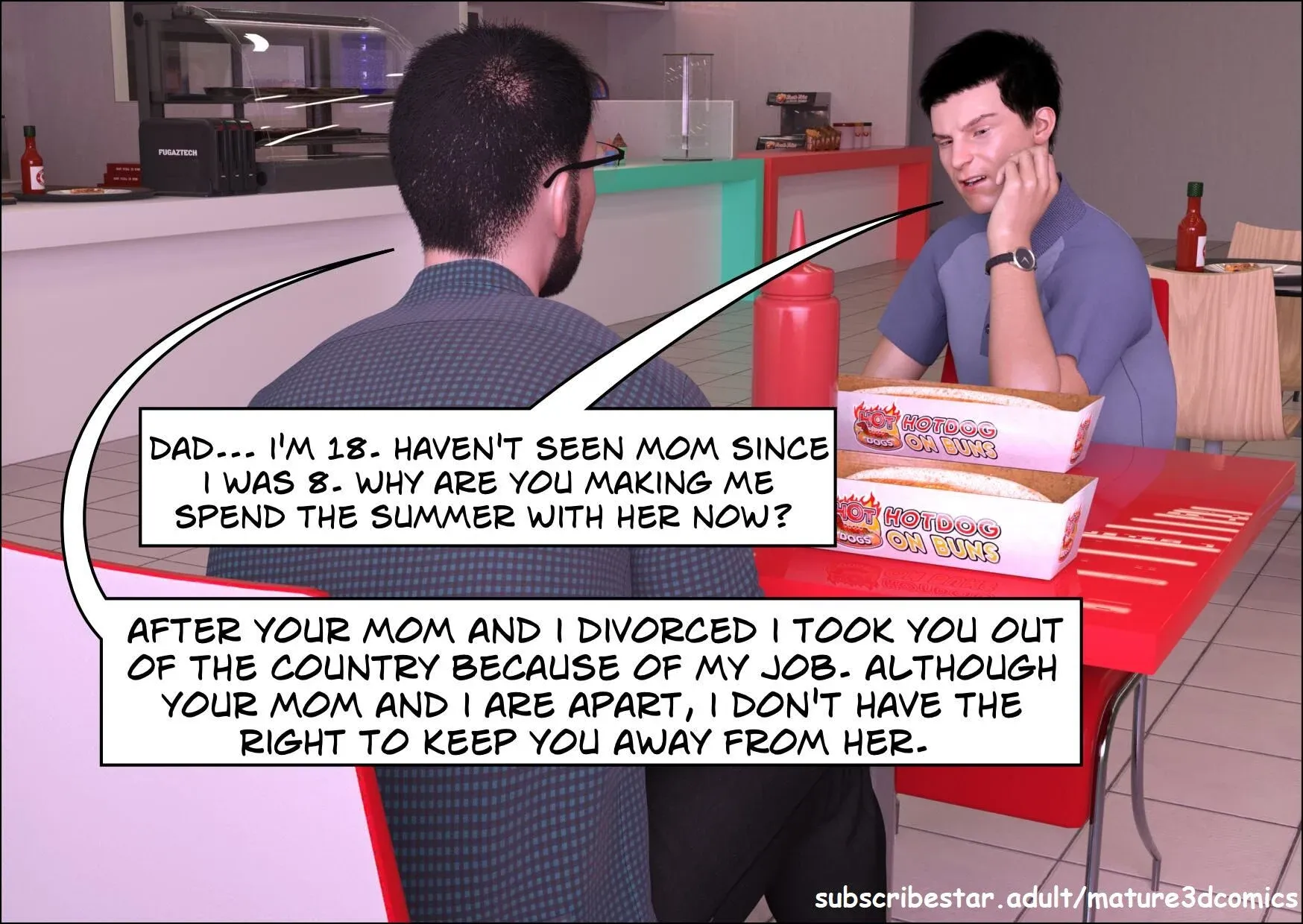 Bait [Mature3DComics] - 1 . Bait - Chapter 1 - Page 2